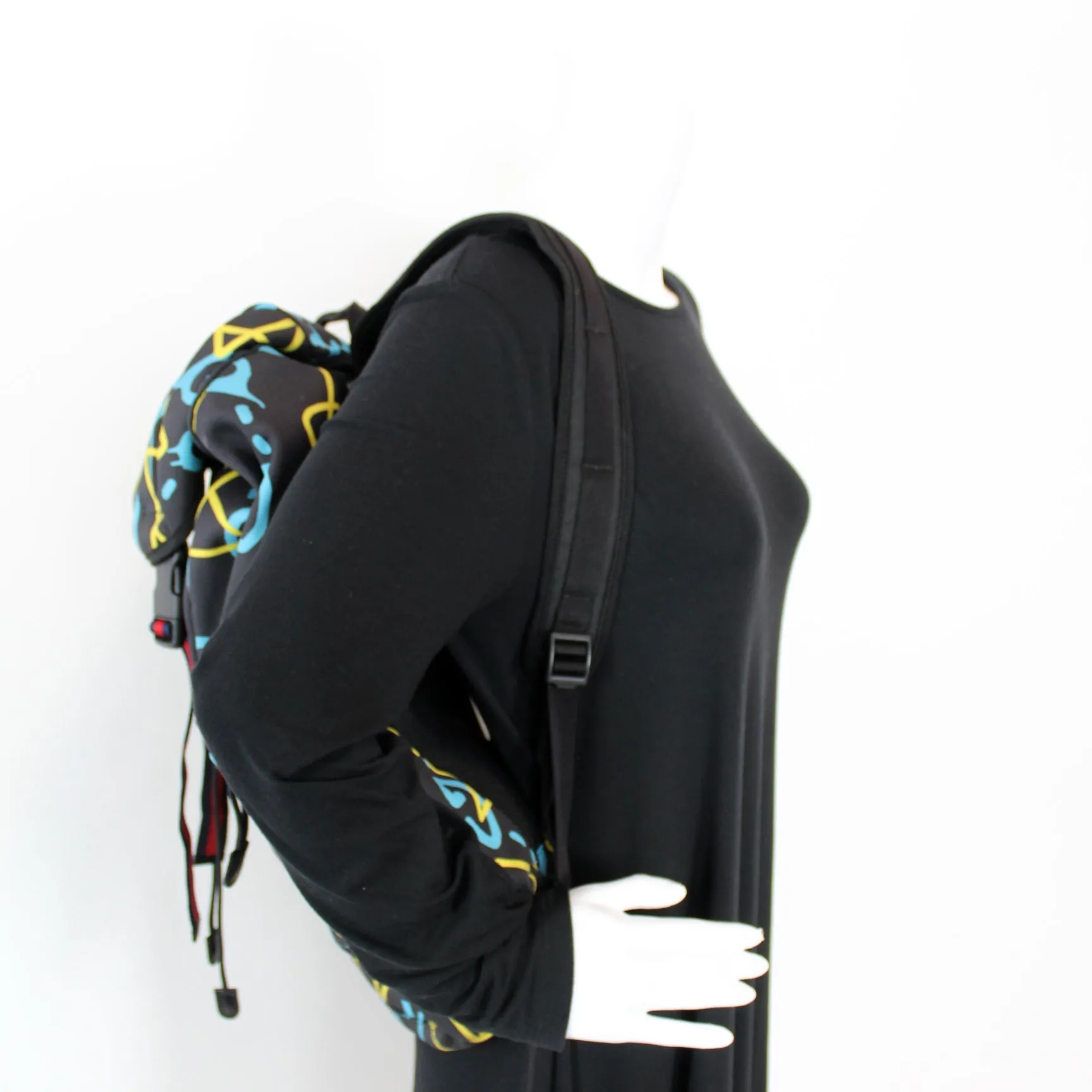 429037 Ghost Techno Canvas Backpack