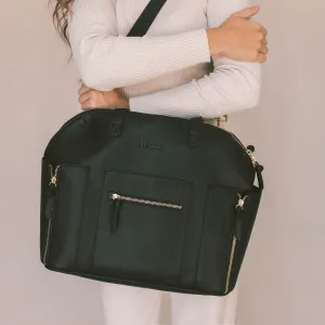 Black Carryall Convertible Tote
