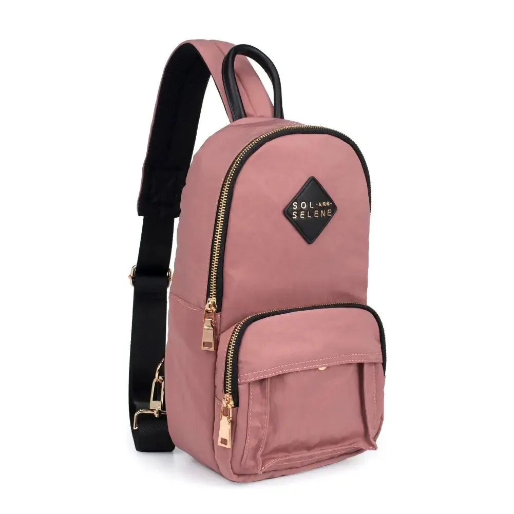 Blush Over the Shoulder Backpack