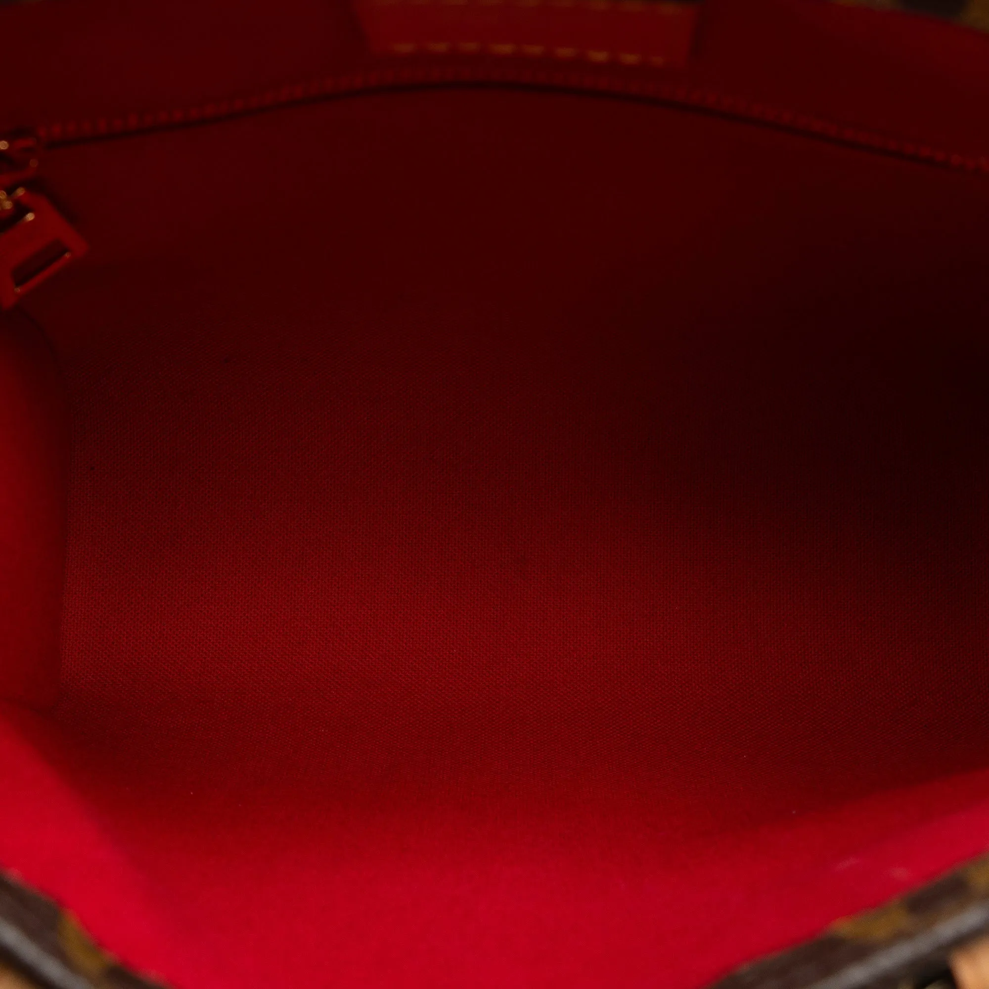 Brown Louis Vuitton Monogram Sac Plat BB Satchel