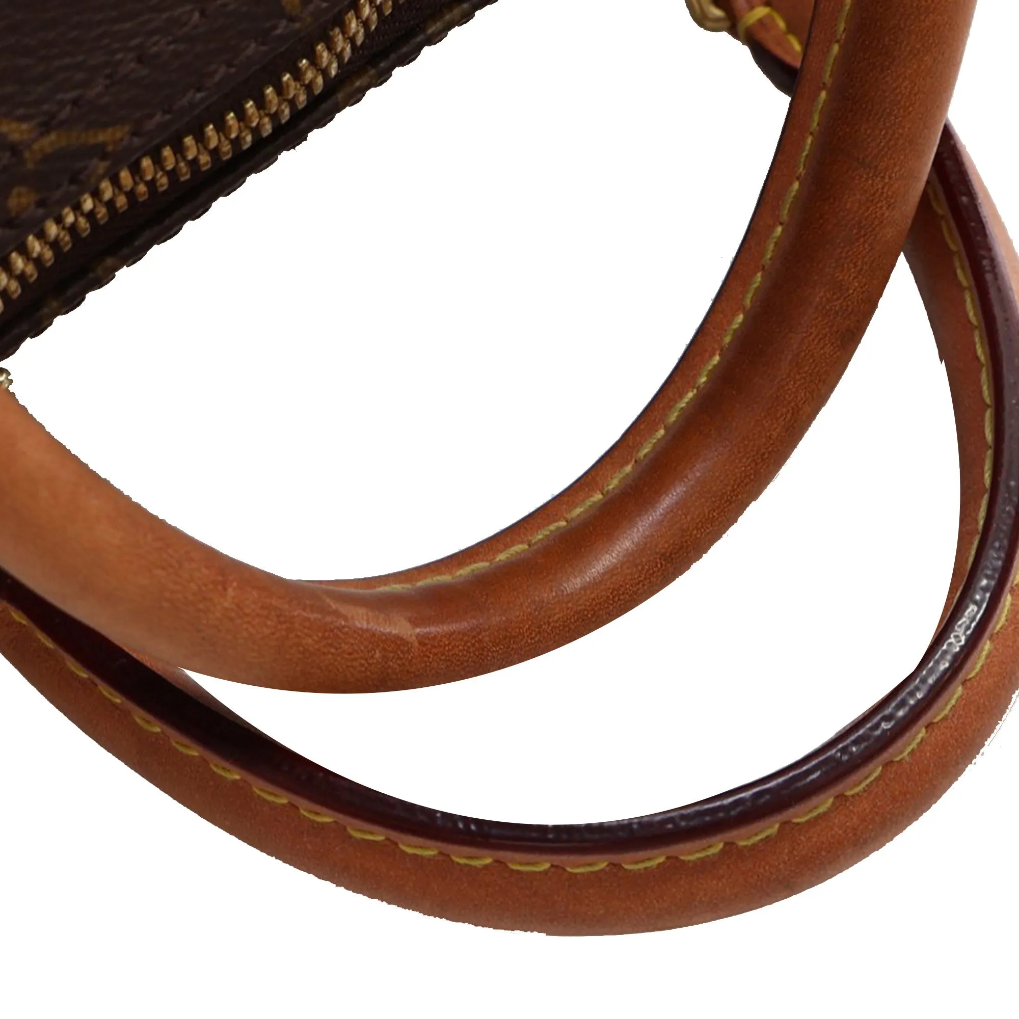 Brown Louis Vuitton Monogram Speedy Bandouliere 35 Satchel