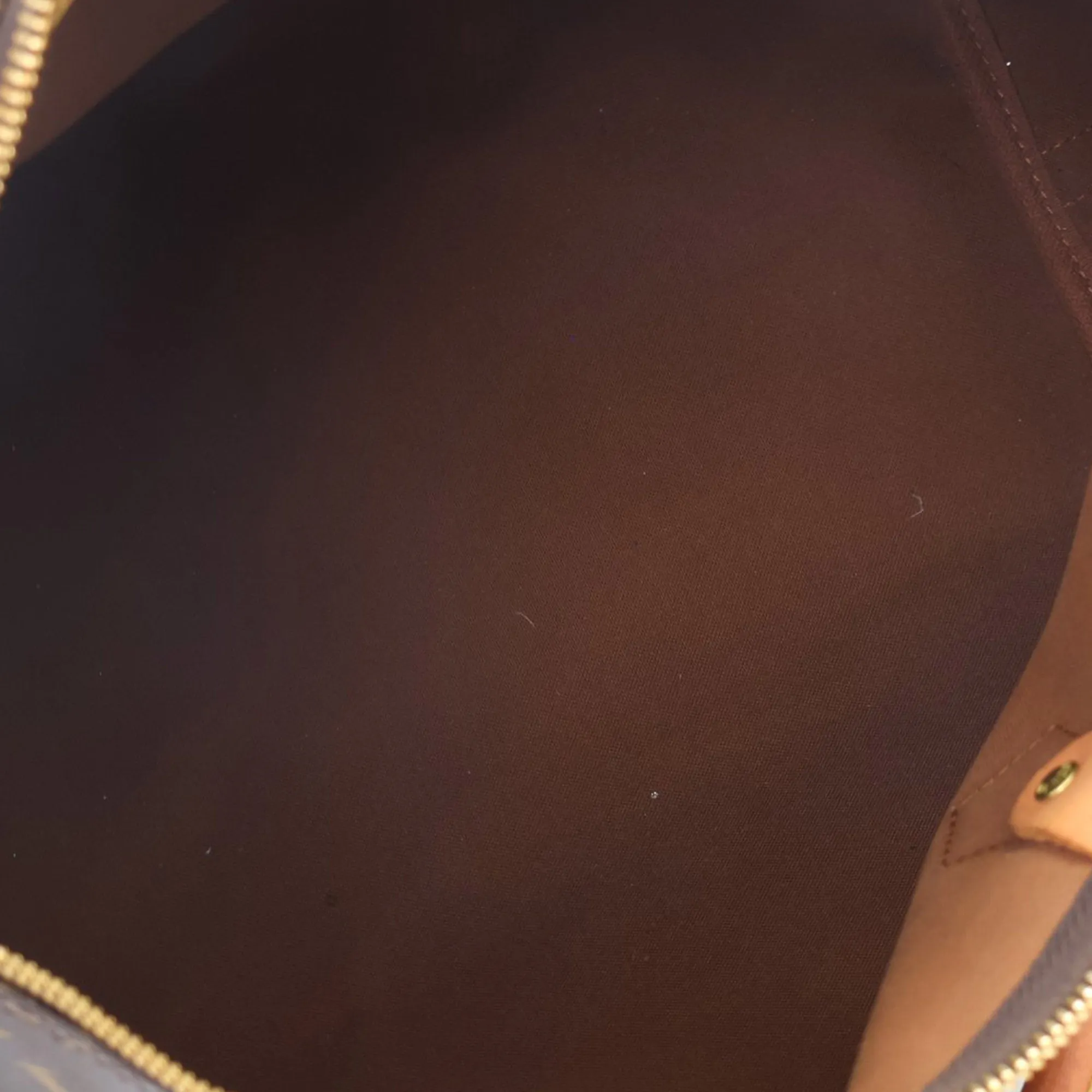 Brown Louis Vuitton Monogram Speedy Bandouliere 35 Satchel