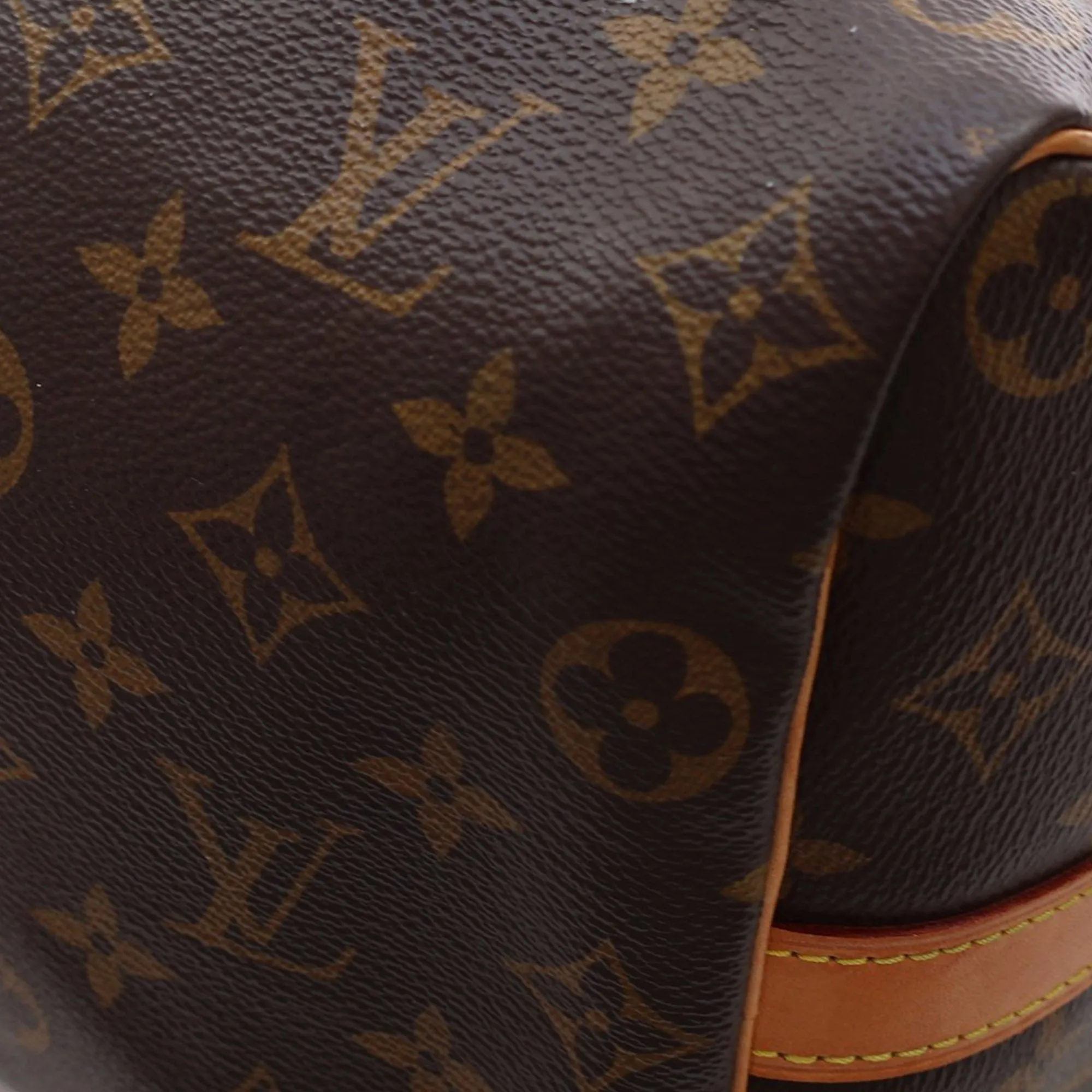 Brown Louis Vuitton Monogram Speedy Bandouliere 35 Satchel