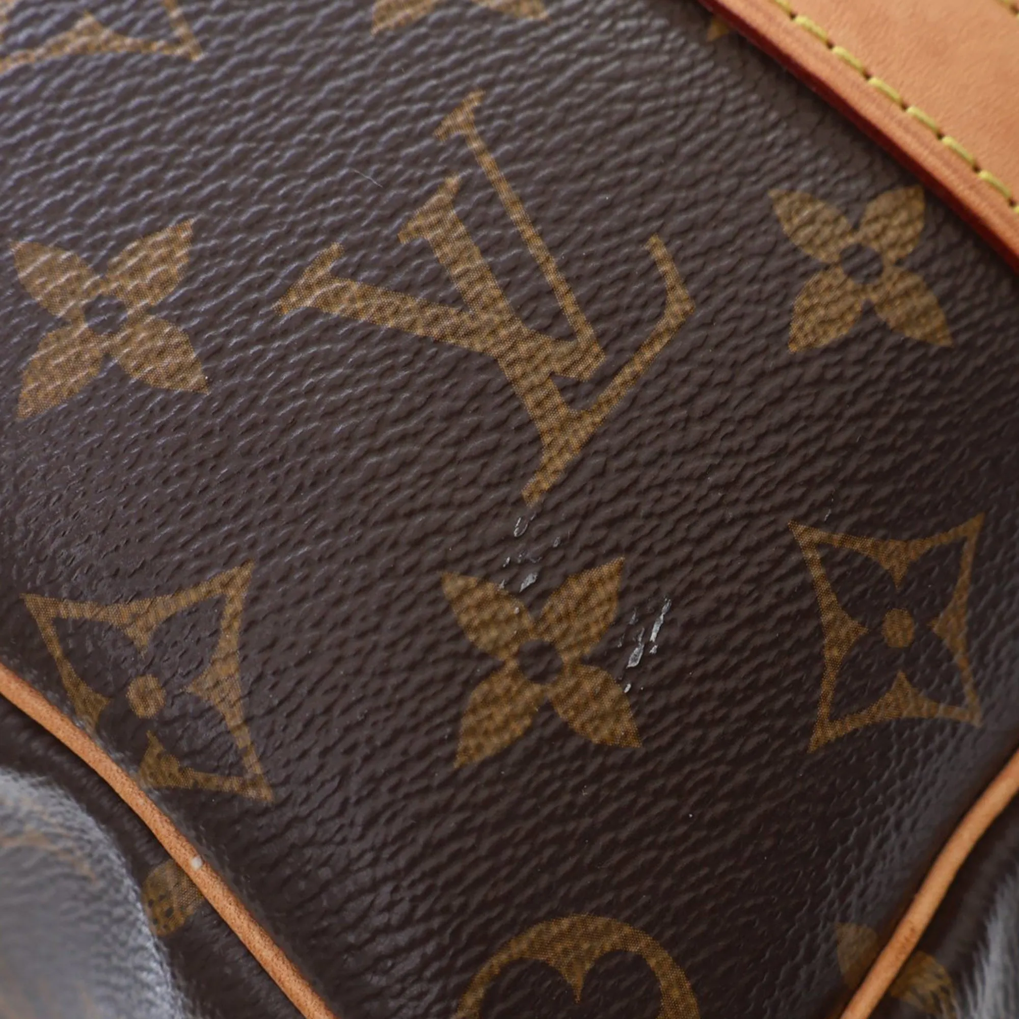 Brown Louis Vuitton Monogram Speedy Bandouliere 35 Satchel
