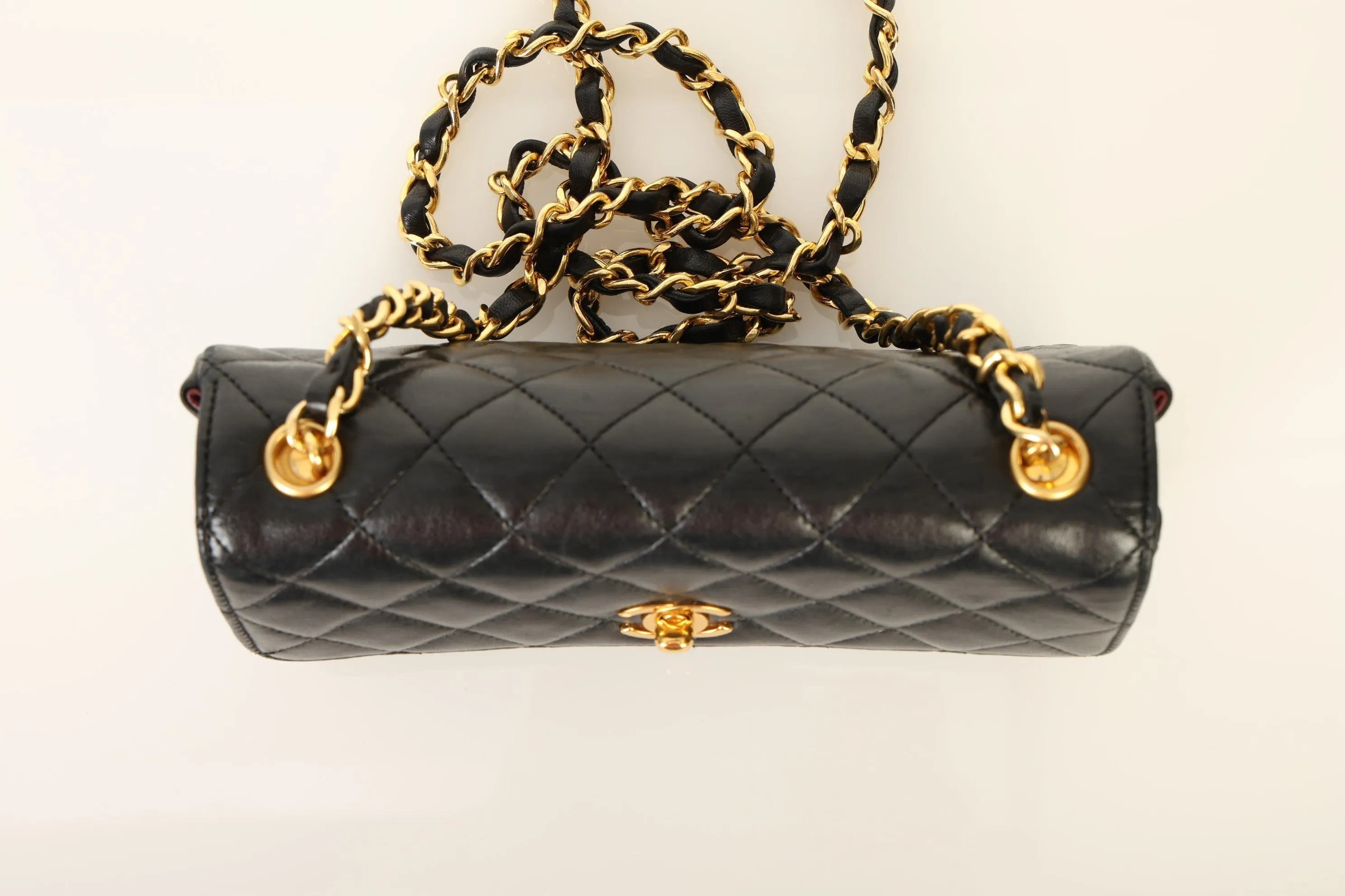 Chanel 1989 Lambskin Mini Flap Bag