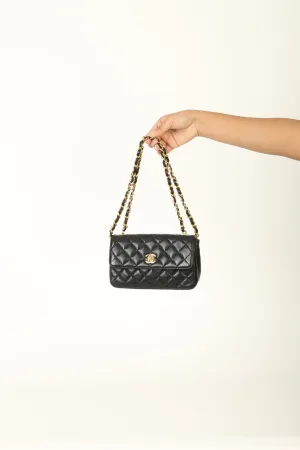 Chanel 1989 Lambskin Mini Flap Bag