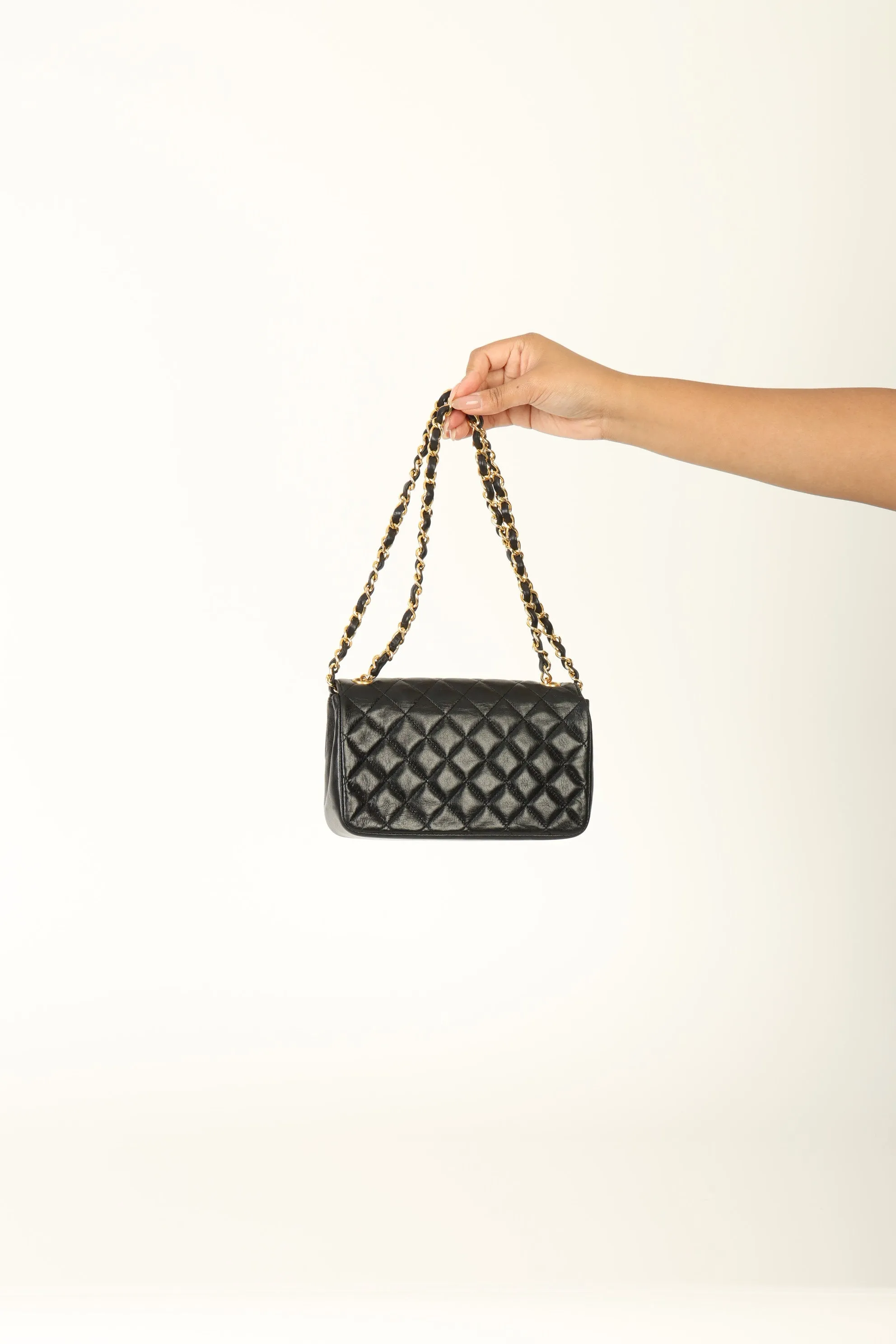 Chanel 1989 Lambskin Mini Flap Bag