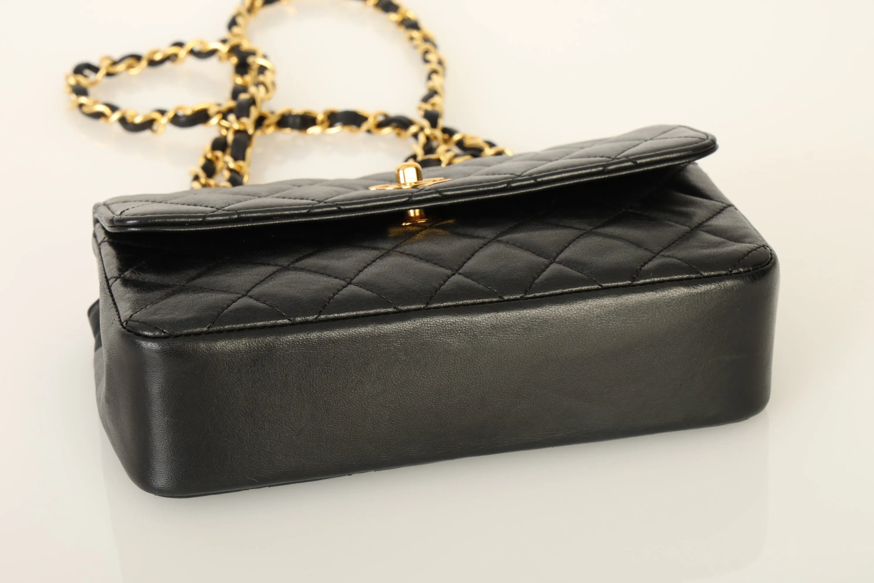 Chanel 1989 Lambskin Mini Flap Bag