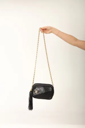 Chanel 1991 Lambskin Bijoux Mini Camera Bag
