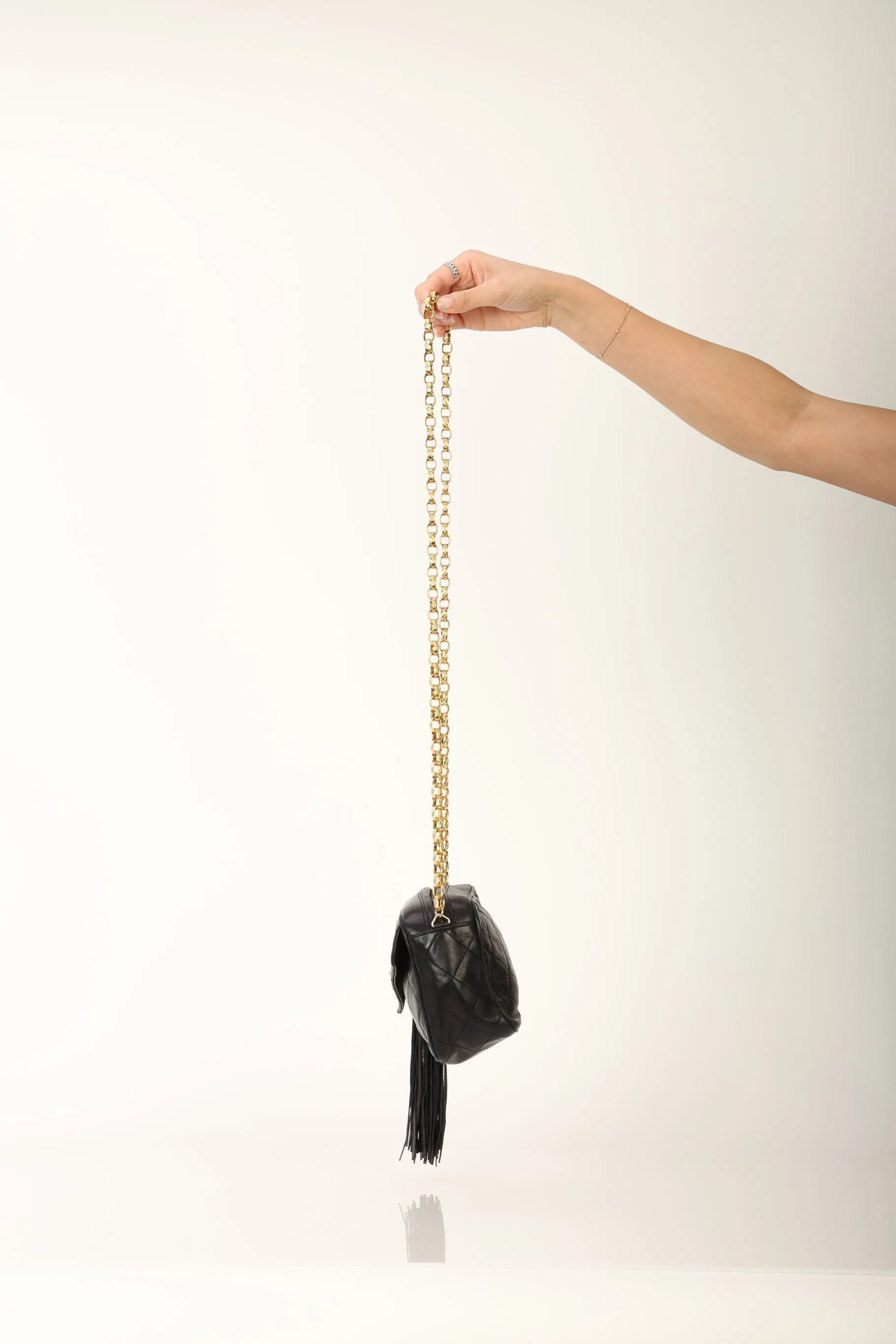 Chanel 1991 Lambskin Bijoux Mini Camera Bag