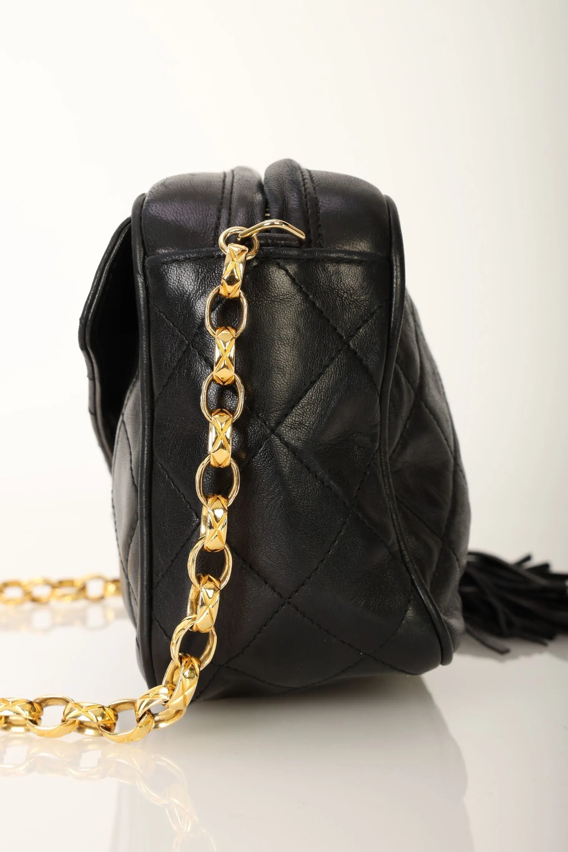 Chanel 1991 Lambskin Bijoux Mini Camera Bag