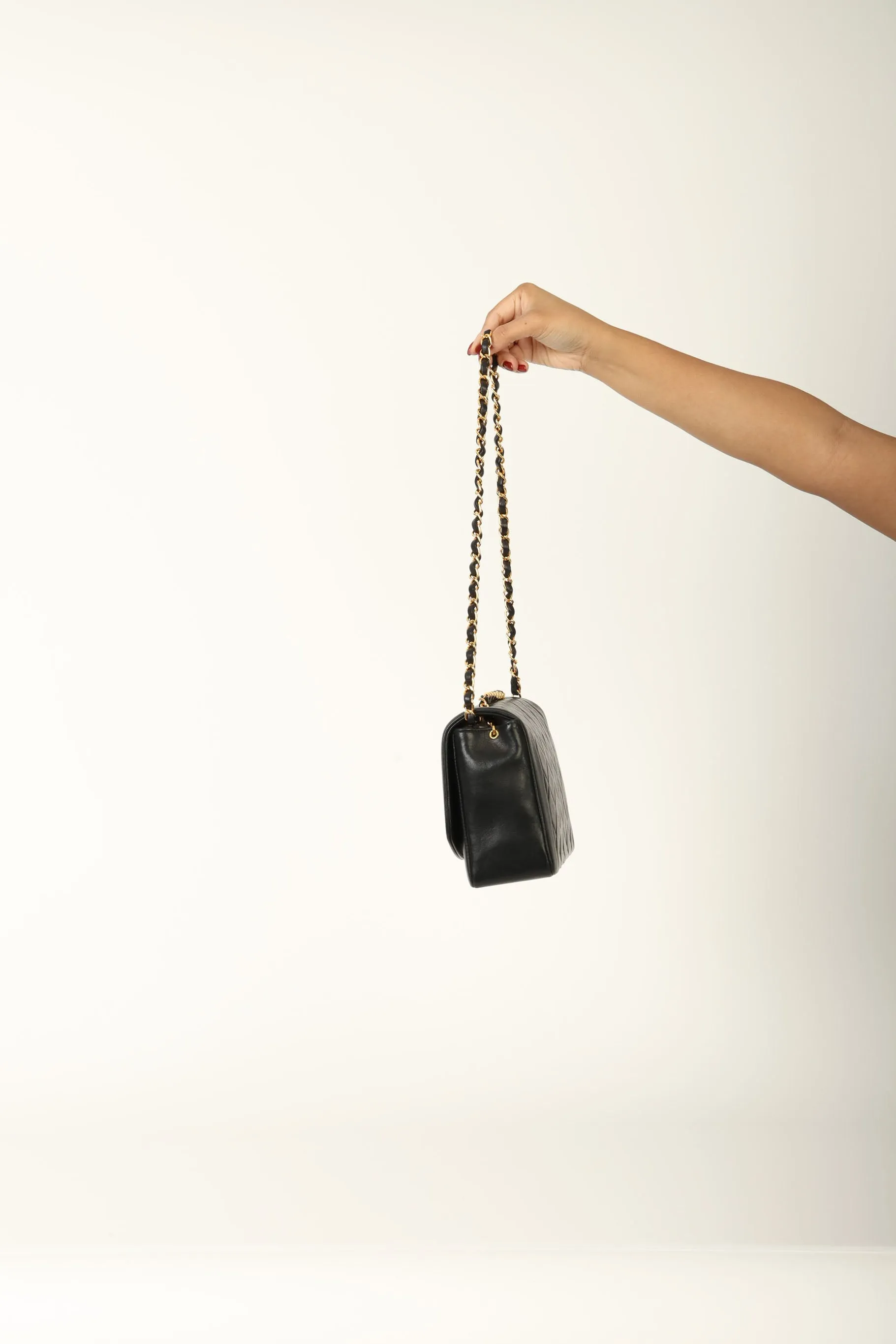 Chanel 1991 Lambskin Medium Diana