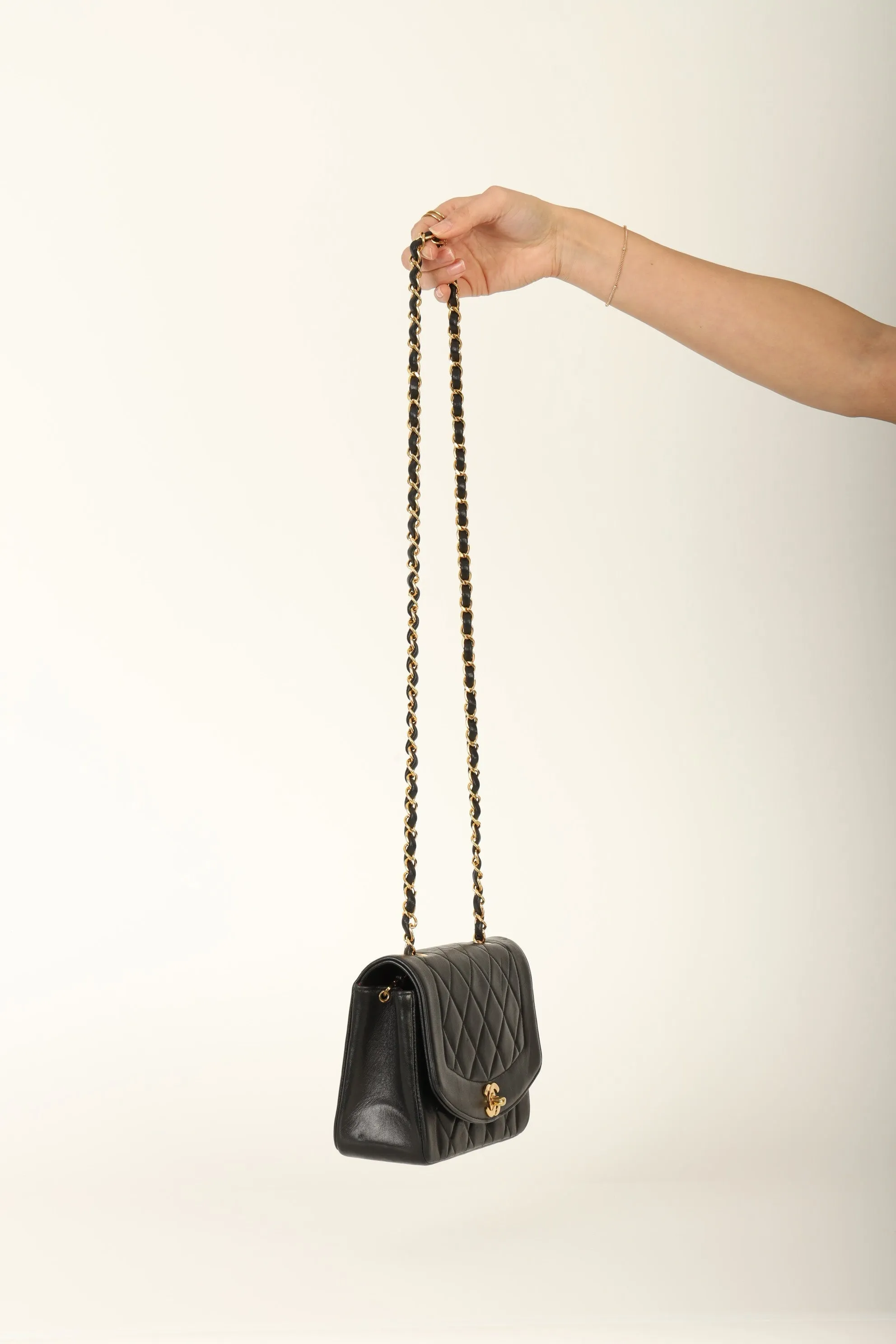 Chanel 1991 Lambskin Small Diana