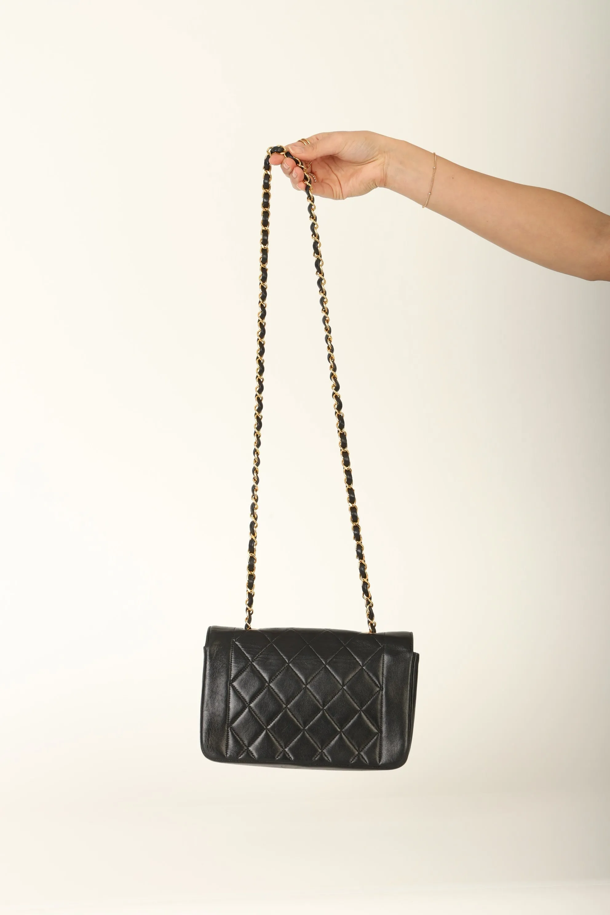 Chanel 1991 Lambskin Small Diana