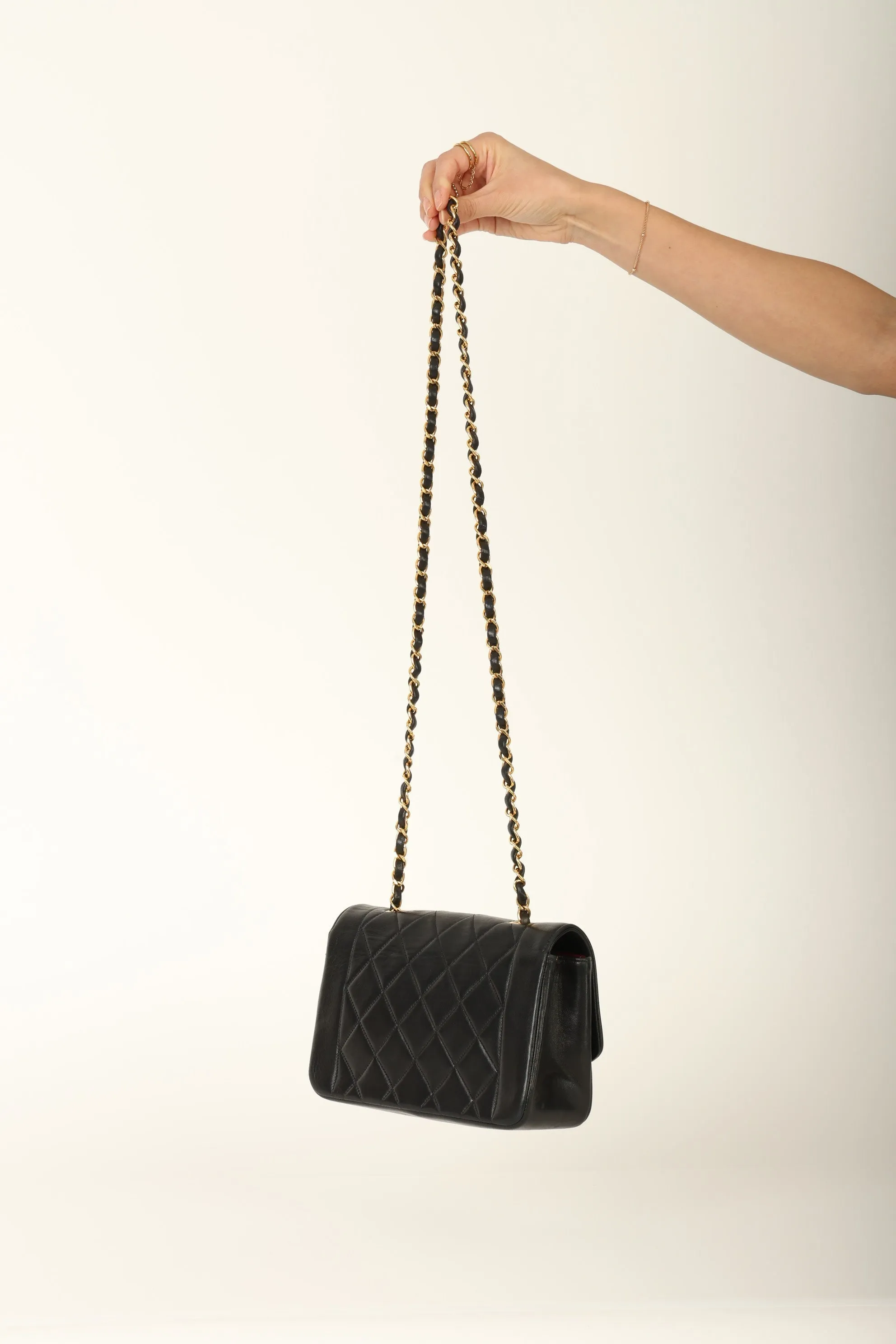 Chanel 1991 Lambskin Small Diana