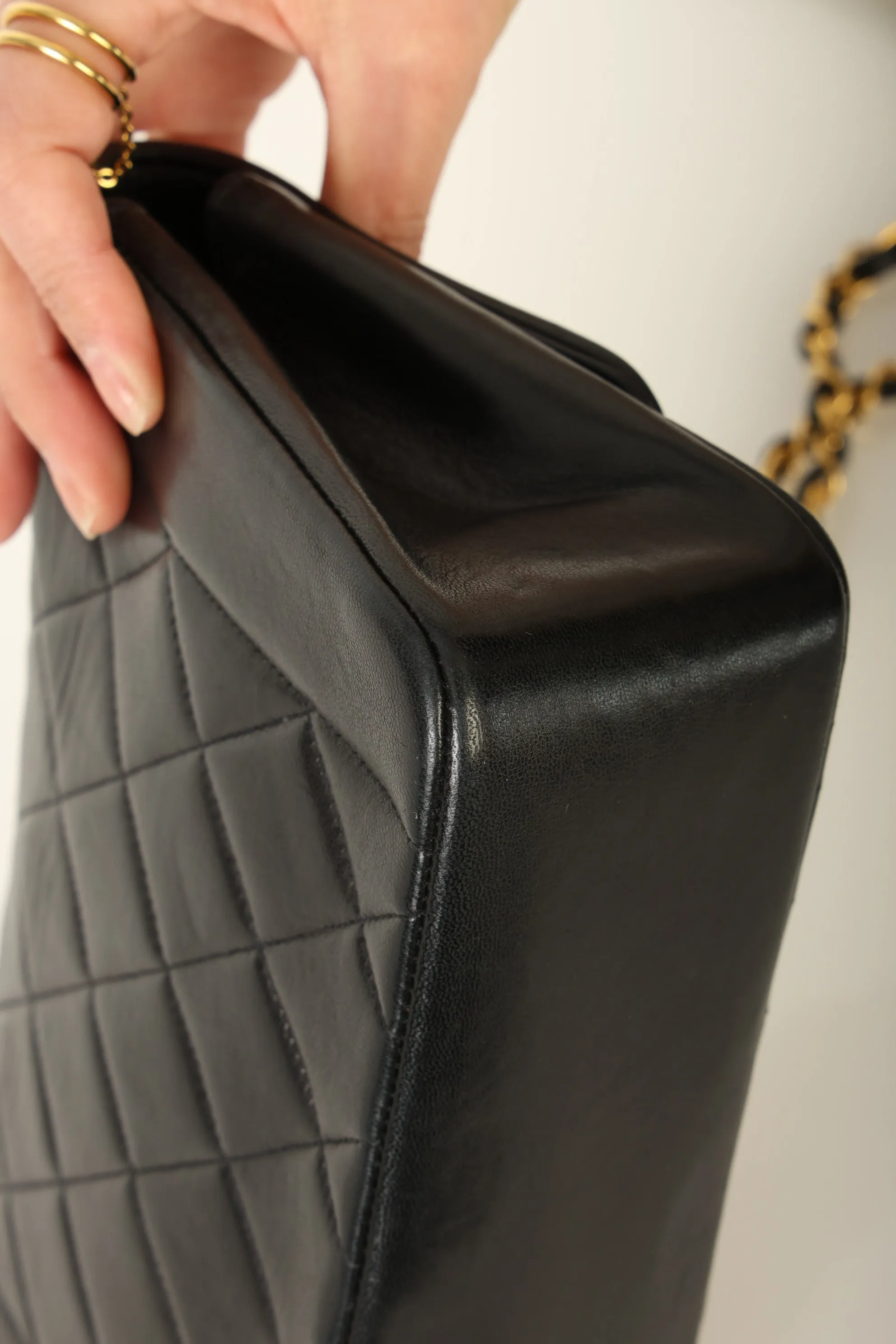Chanel 1991 Lambskin Small Diana