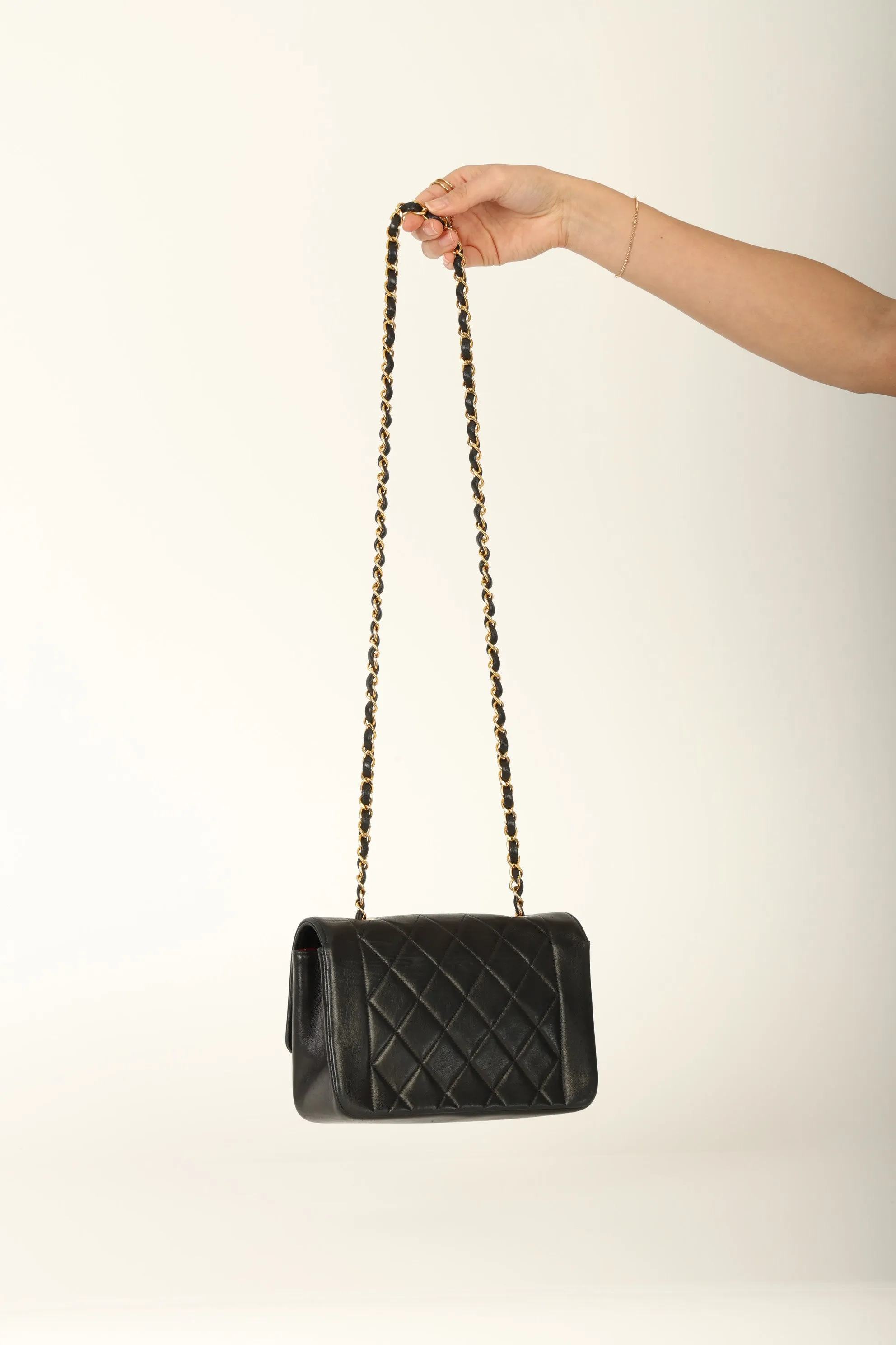 Chanel 1991 Lambskin Small Diana