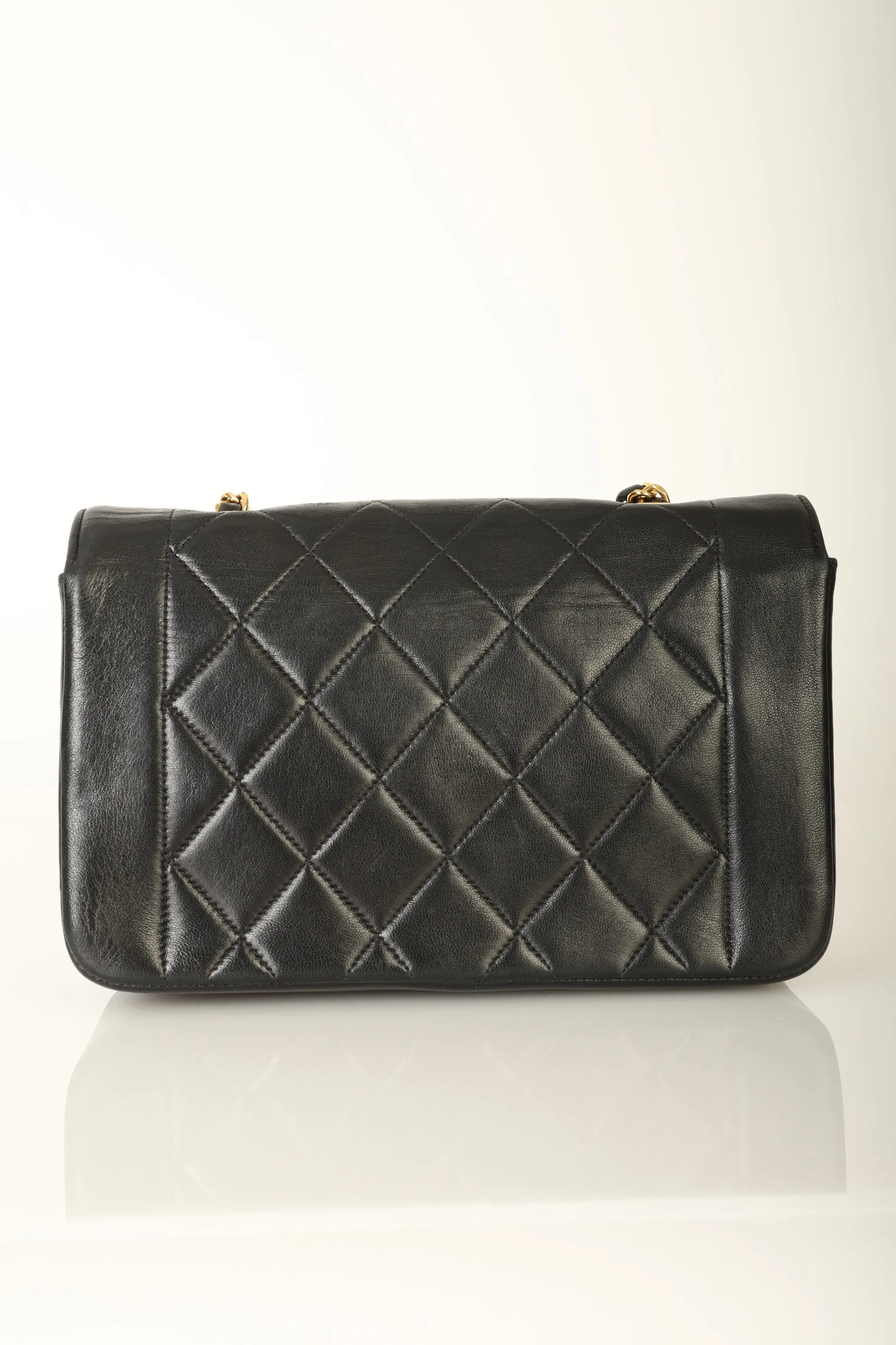 Chanel 1991 Lambskin Small Diana