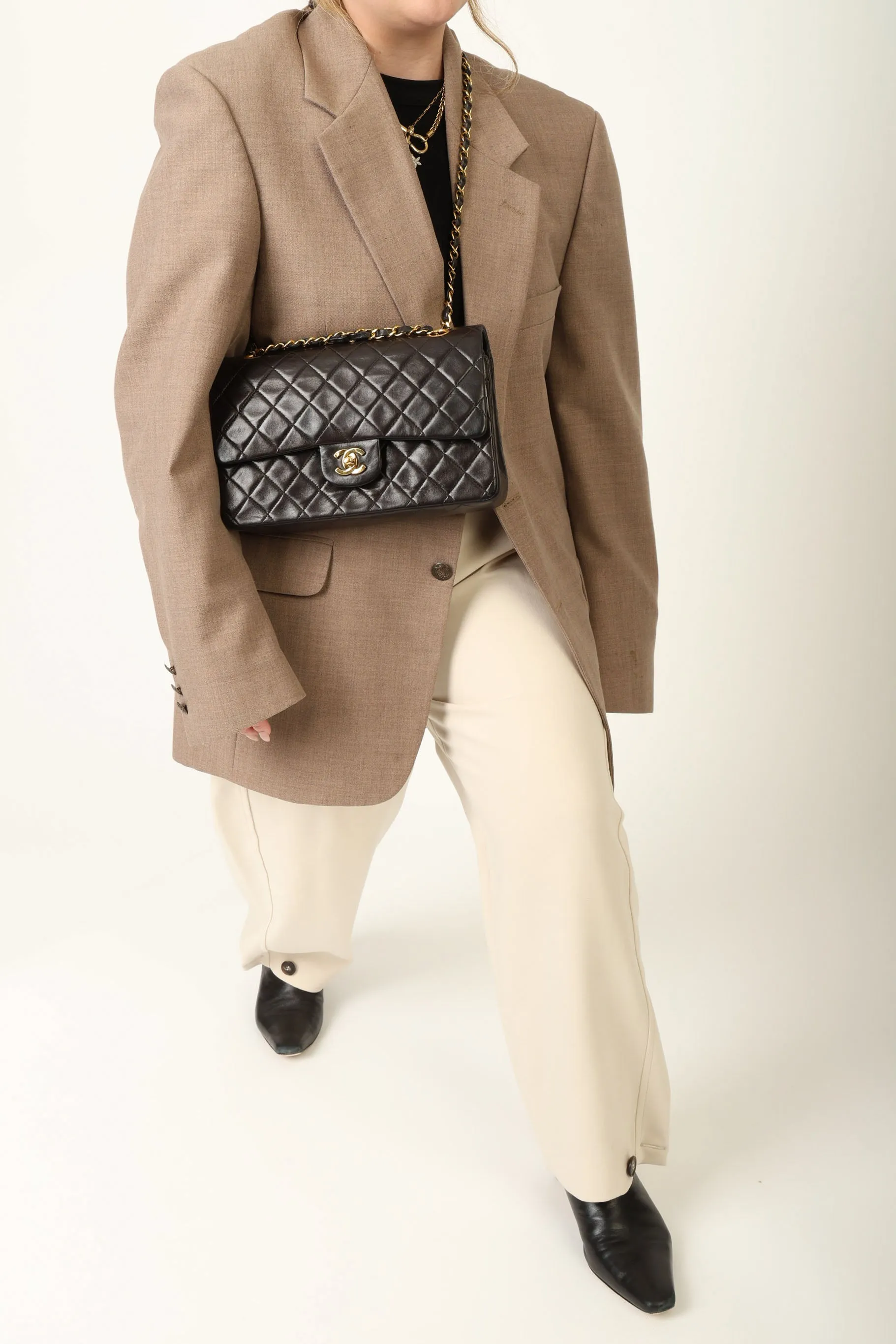 Chanel 1994 Lambskin Medium Double Flap