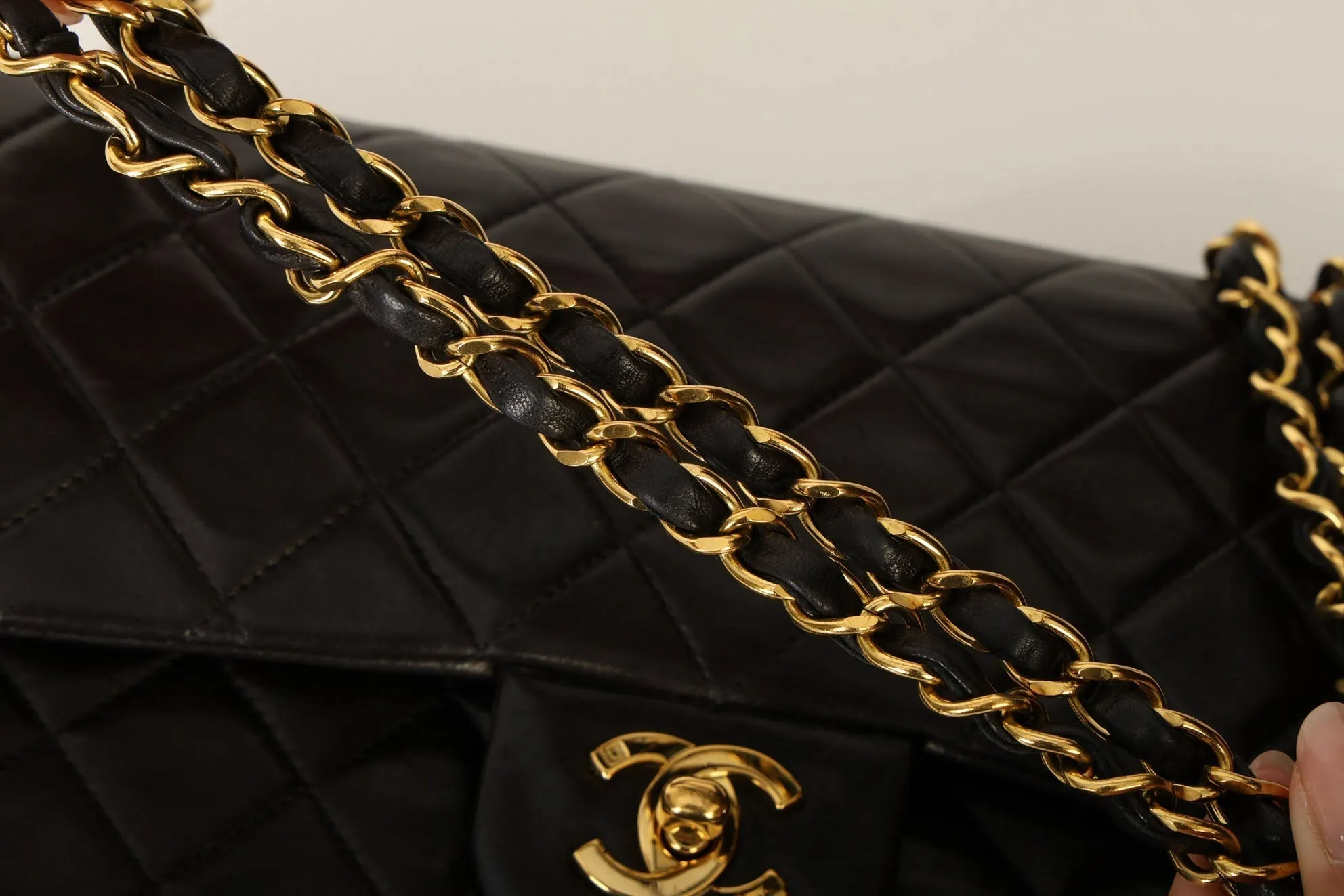 Chanel 1994 Lambskin Medium Double Flap