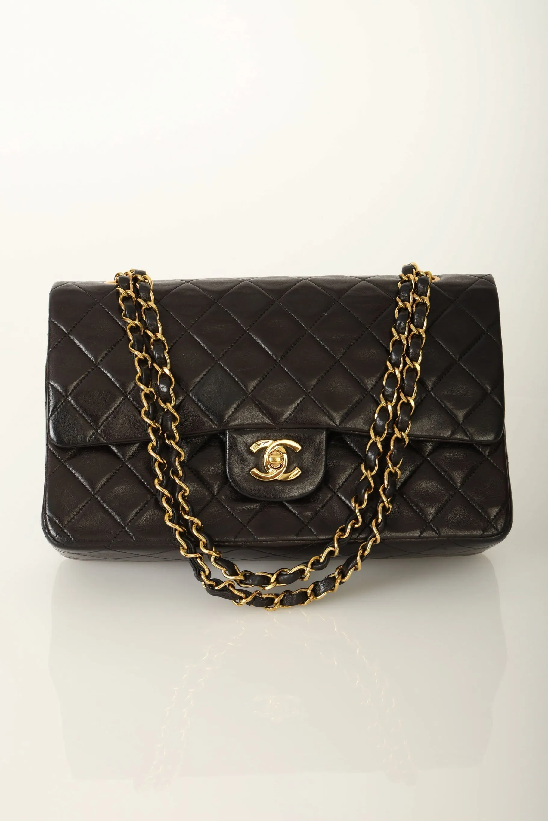 Chanel 1994 Lambskin Medium Double Flap