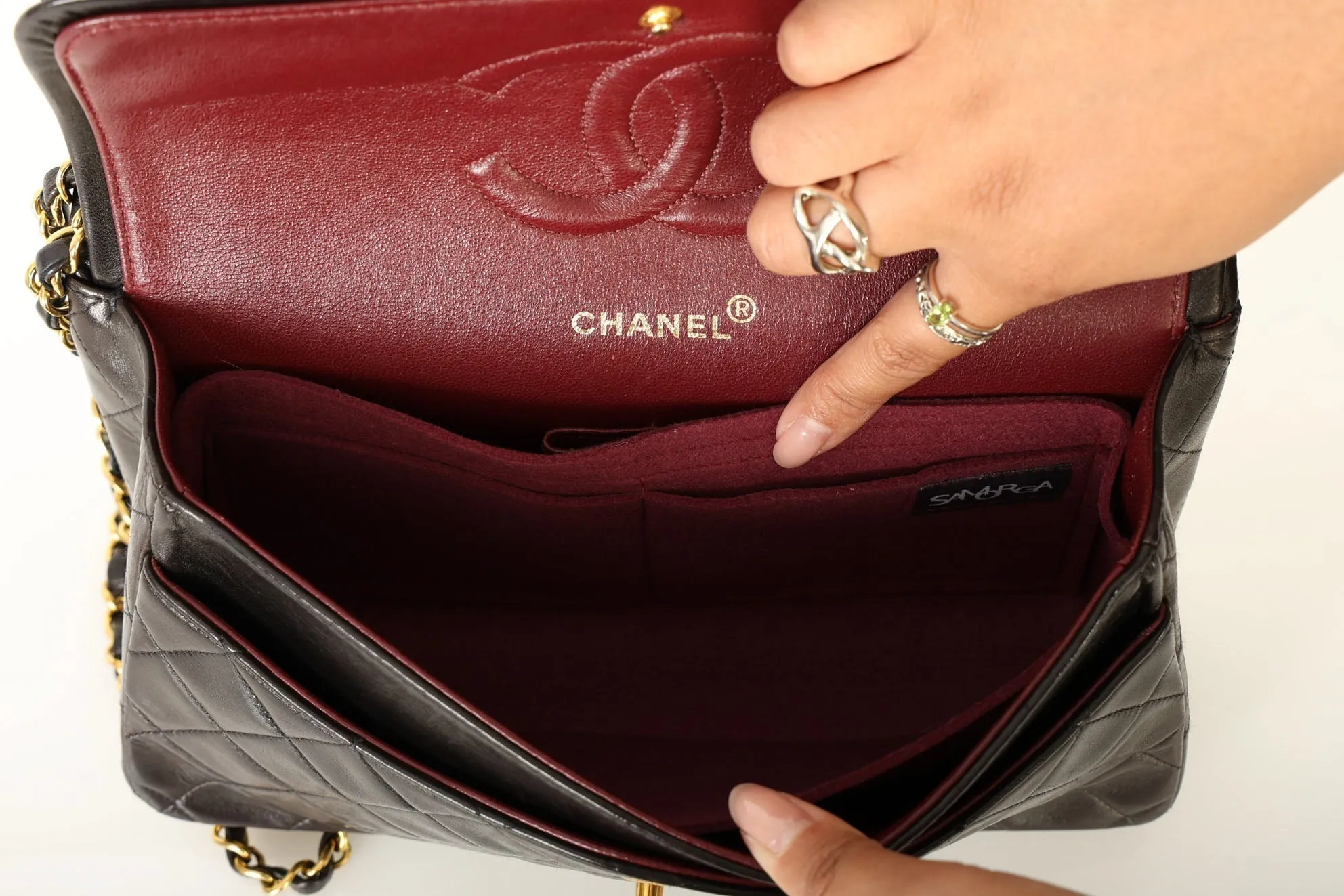 Chanel 1994 Lambskin Medium Double Flap