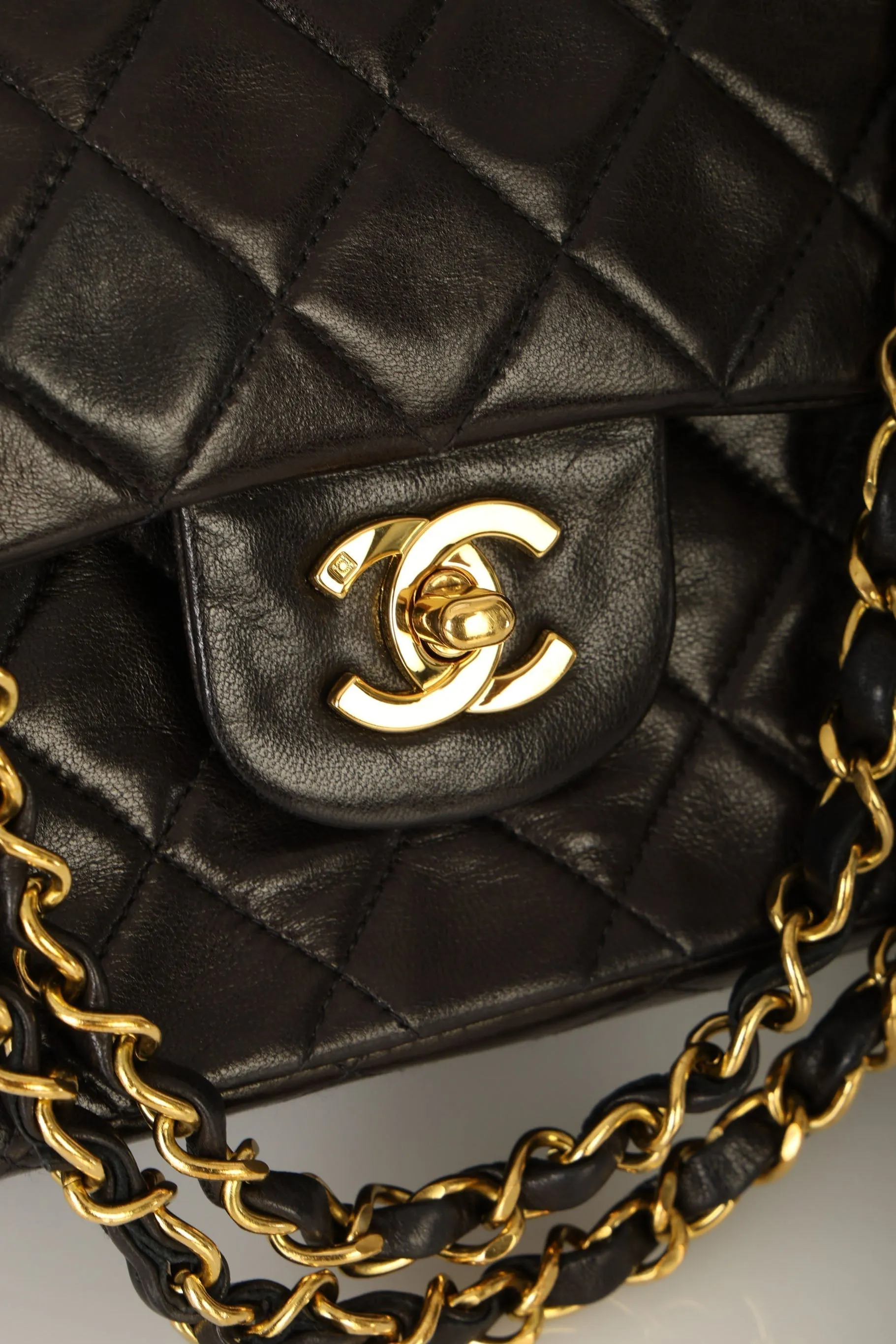 Chanel 1994 Lambskin Medium Double Flap