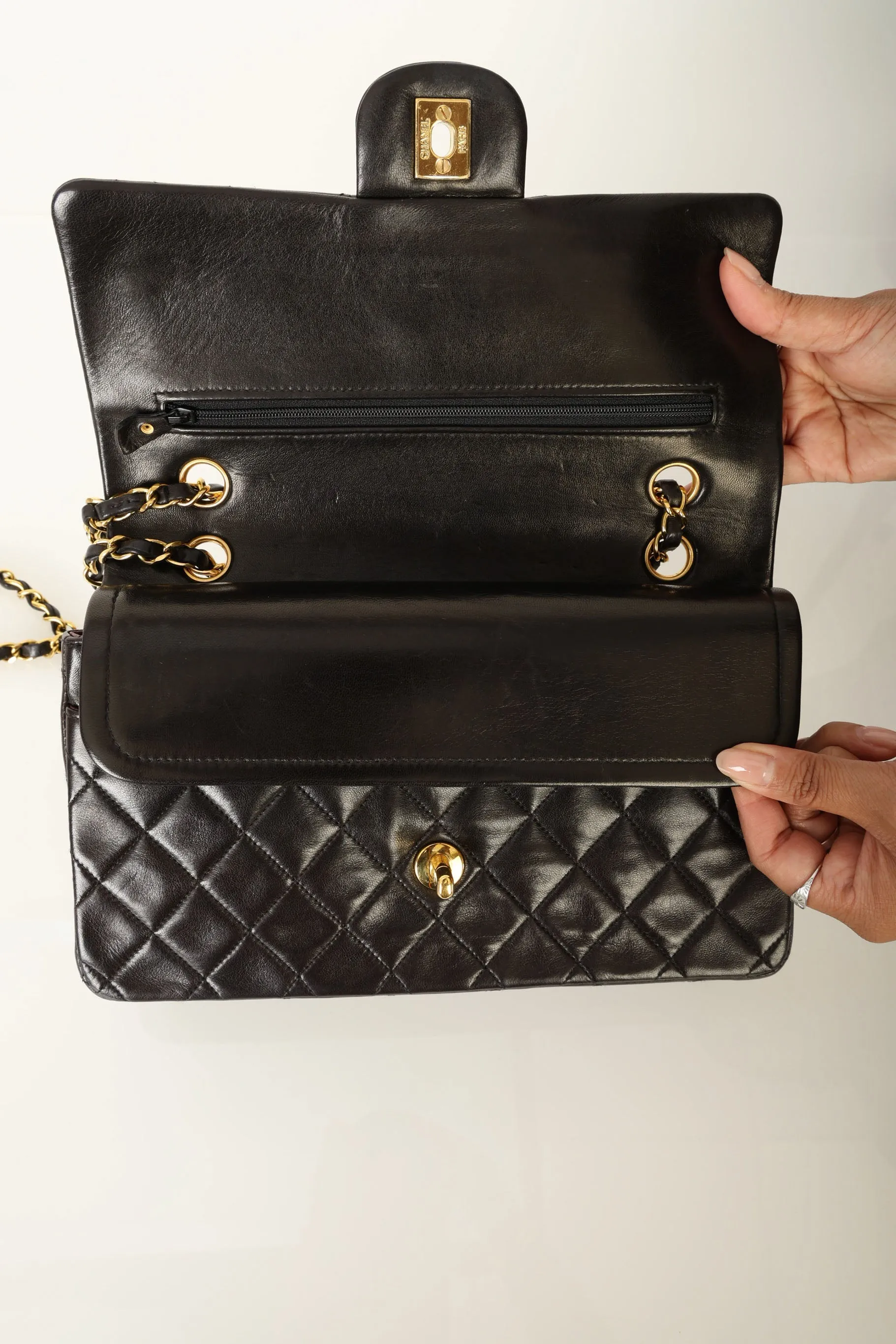 Chanel 1994 Lambskin Medium Double Flap