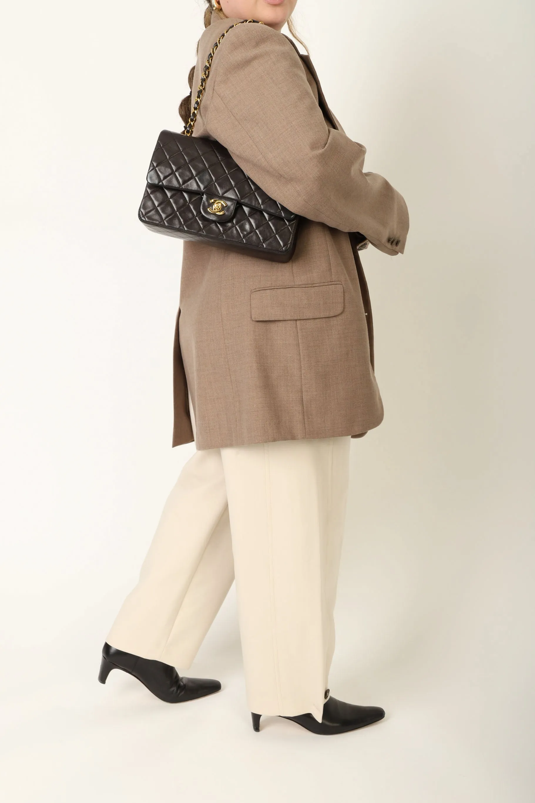 Chanel 1994 Lambskin Medium Double Flap