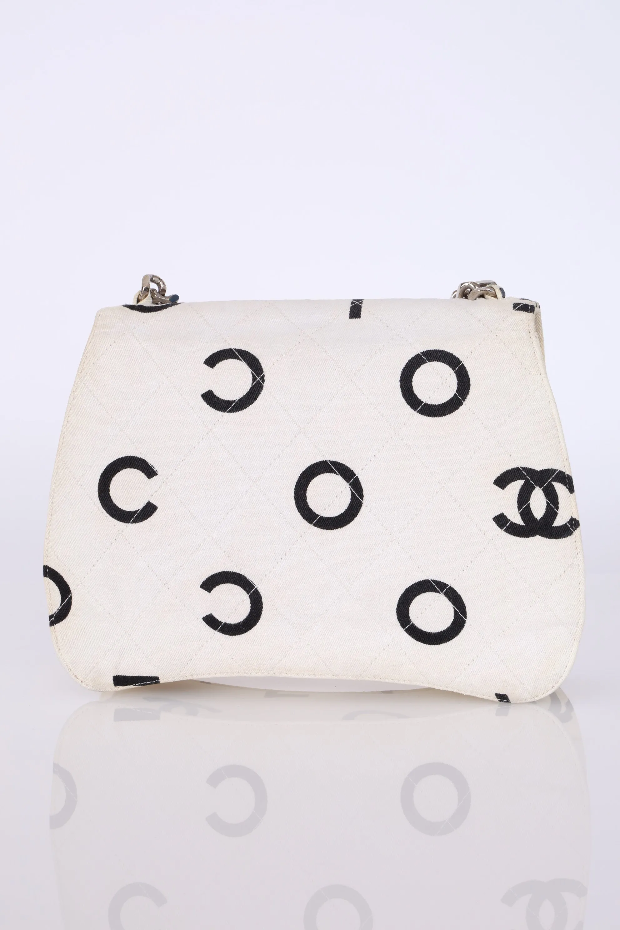 Chanel 1996 Canvas Coco Chain Top Handle