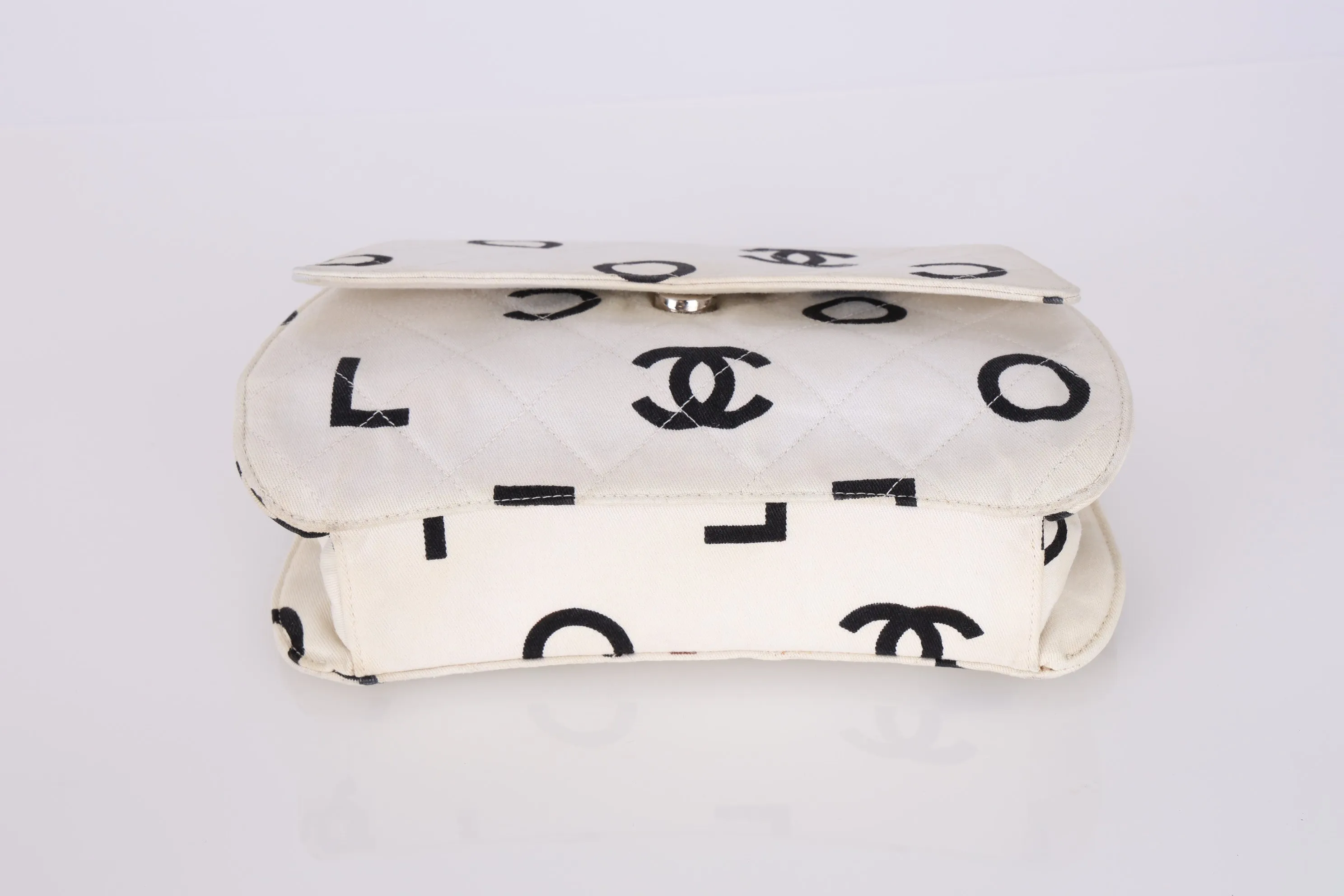 Chanel 1996 Canvas Coco Chain Top Handle