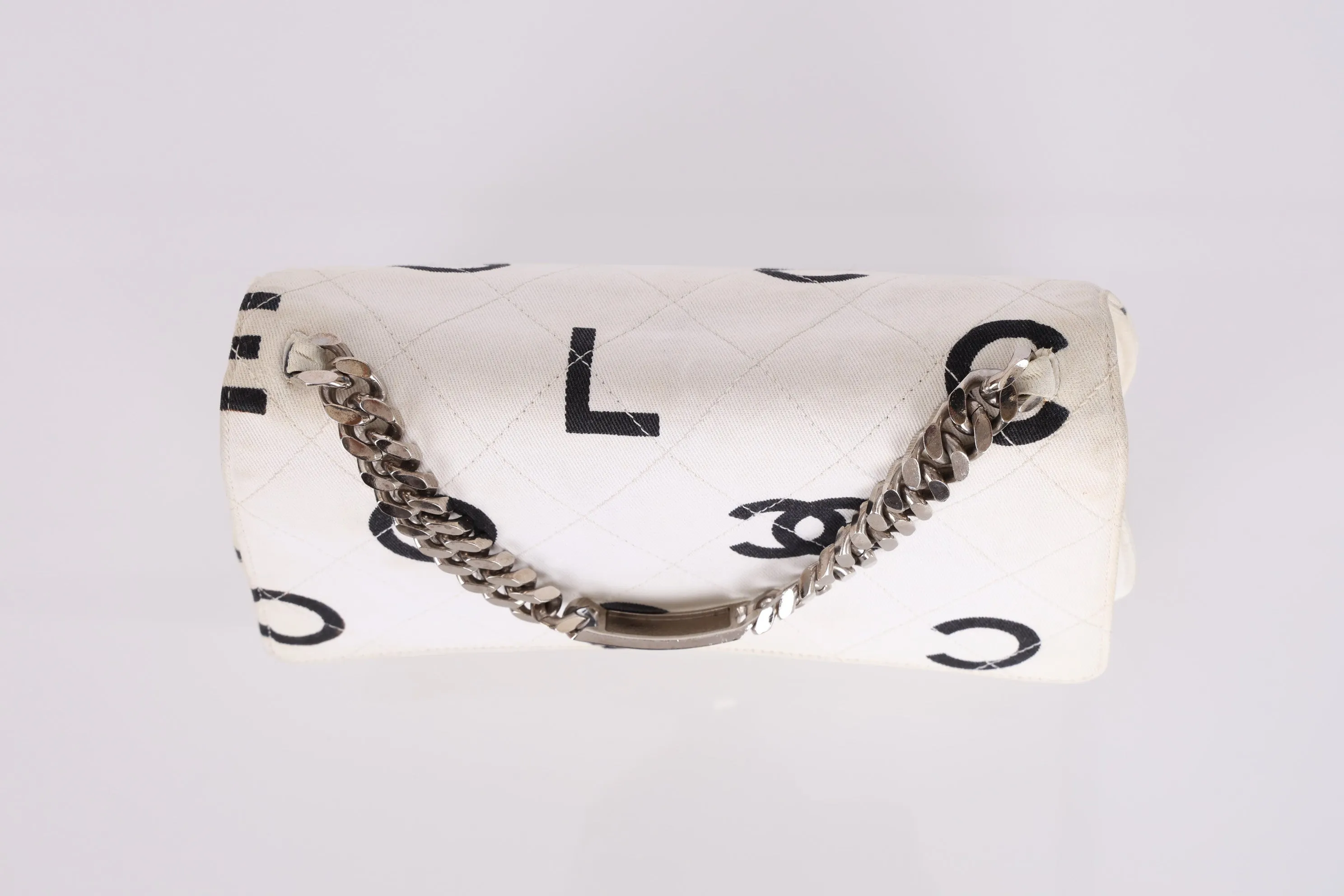 Chanel 1996 Canvas Coco Chain Top Handle