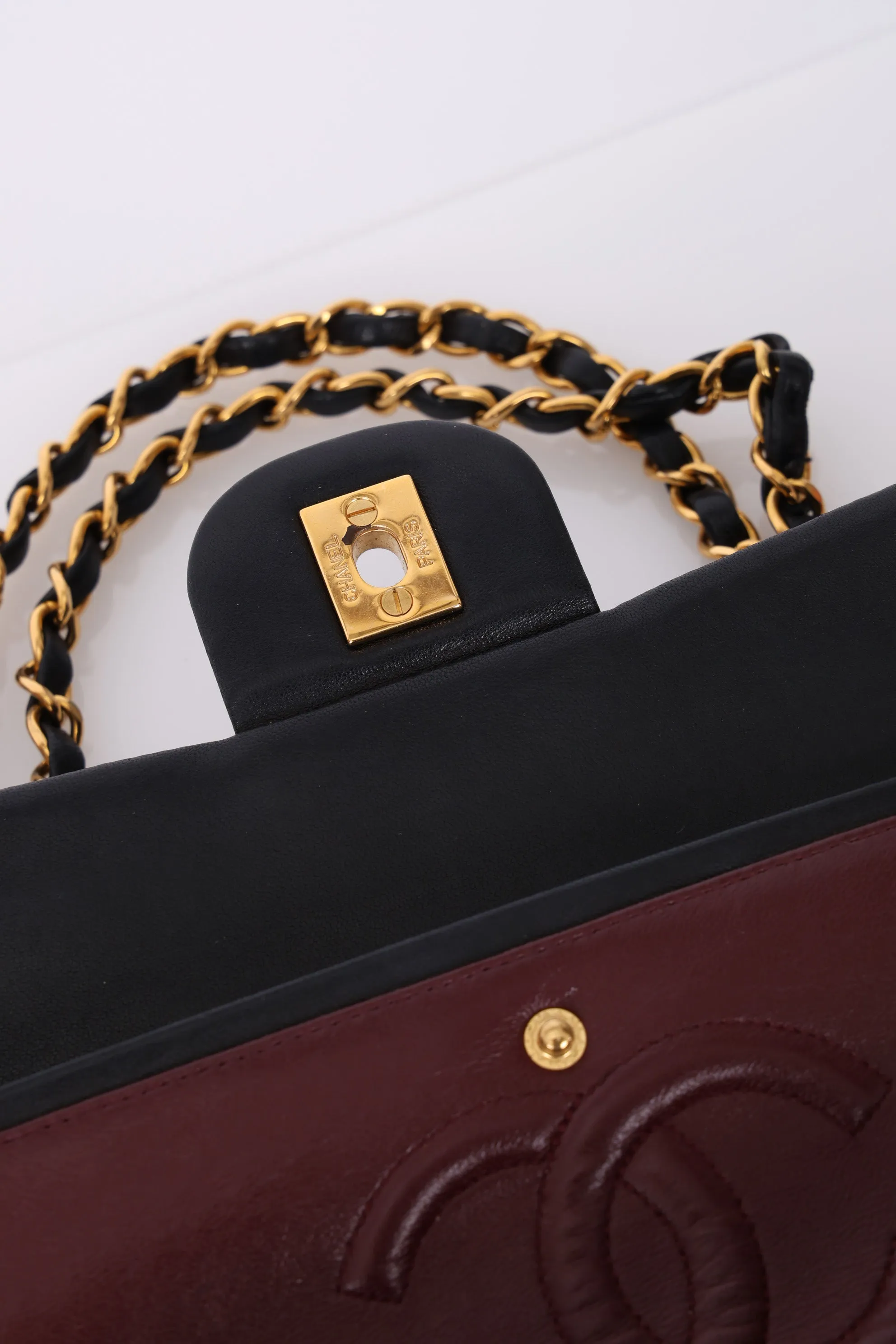 Chanel 1996 Lambskin Medium Double Flap