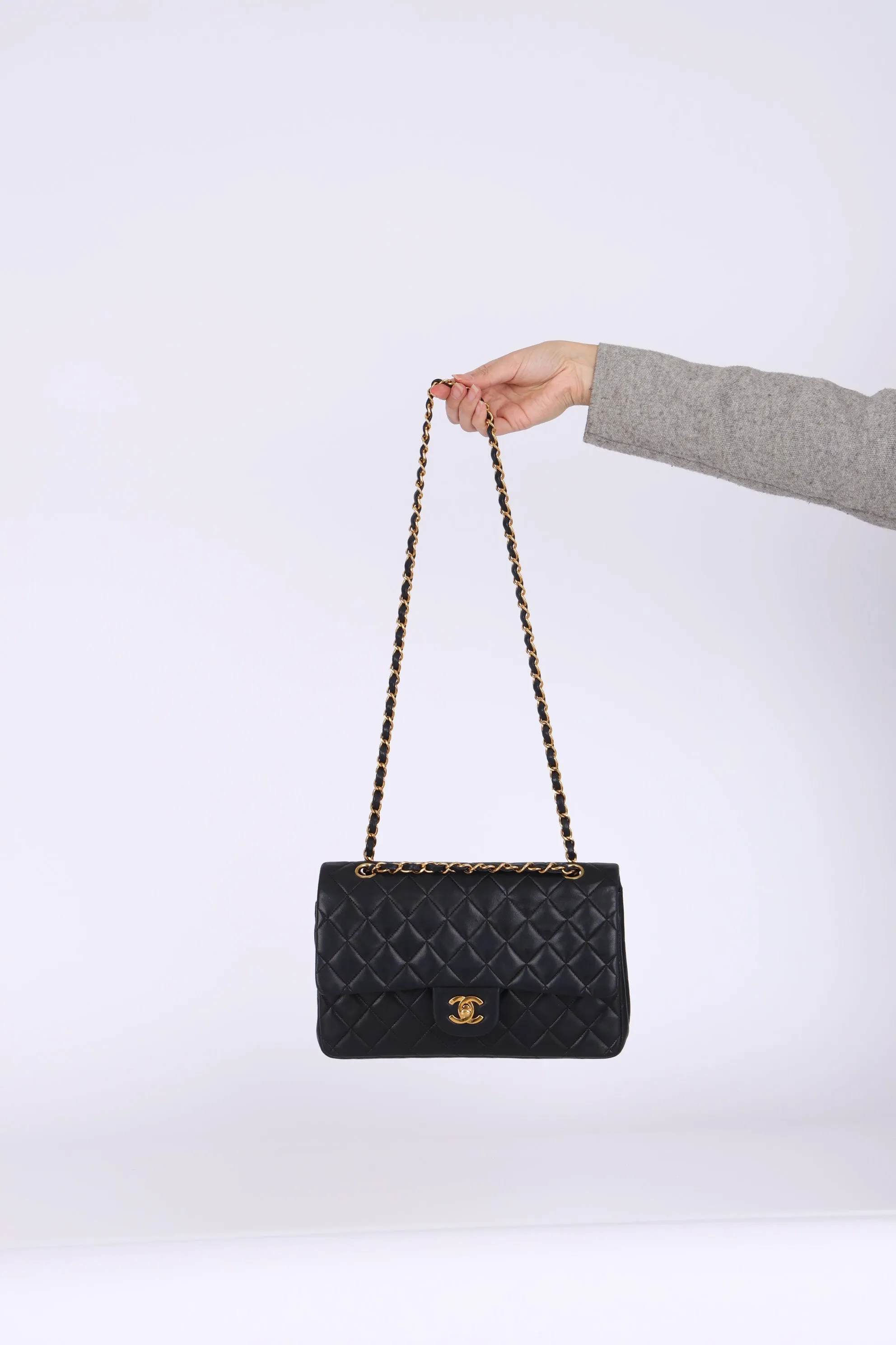 Chanel 1996 Lambskin Medium Double Flap