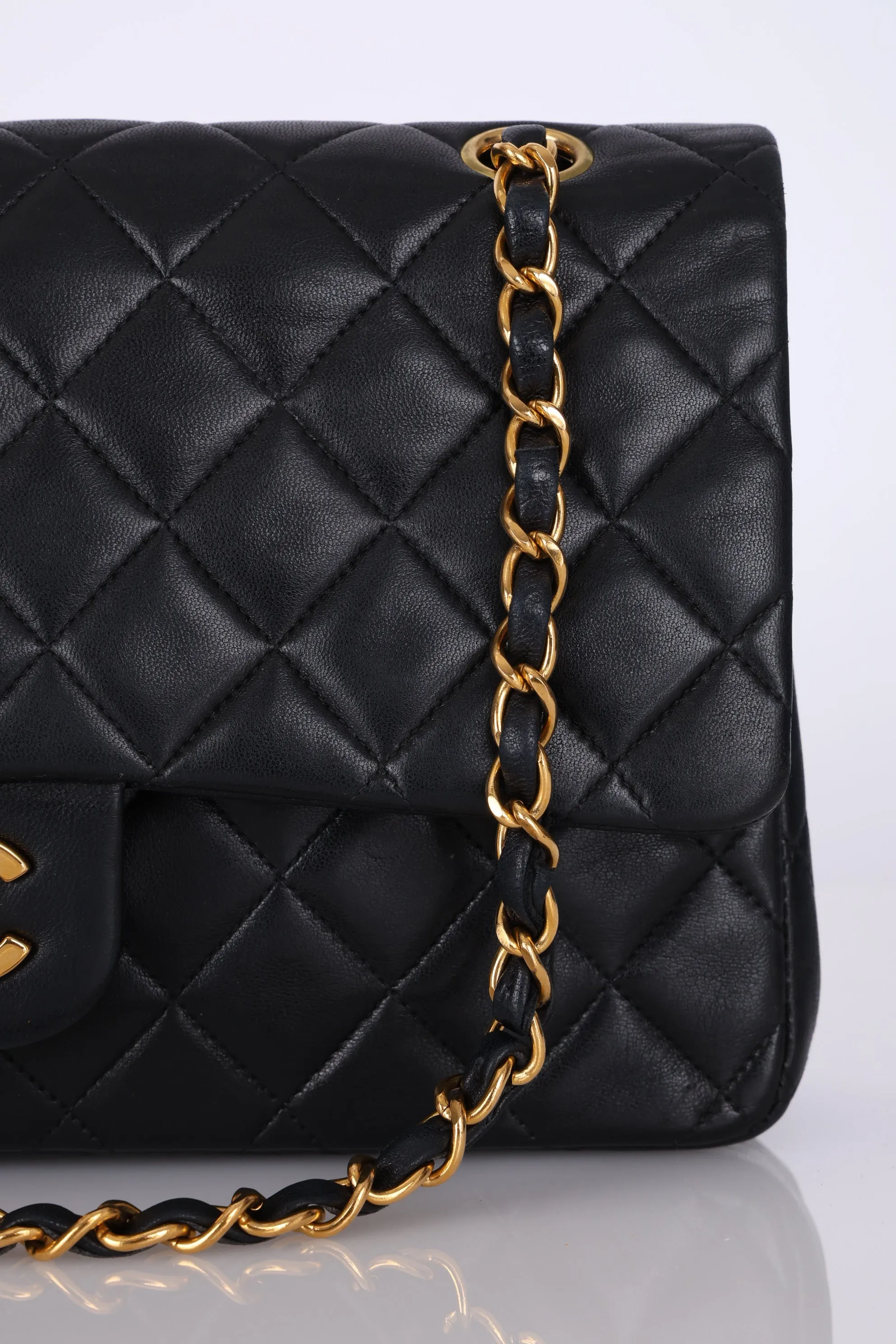 Chanel 1996 Lambskin Medium Double Flap