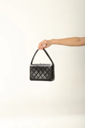Chanel 1996 Lambskin Top Handle Vanity