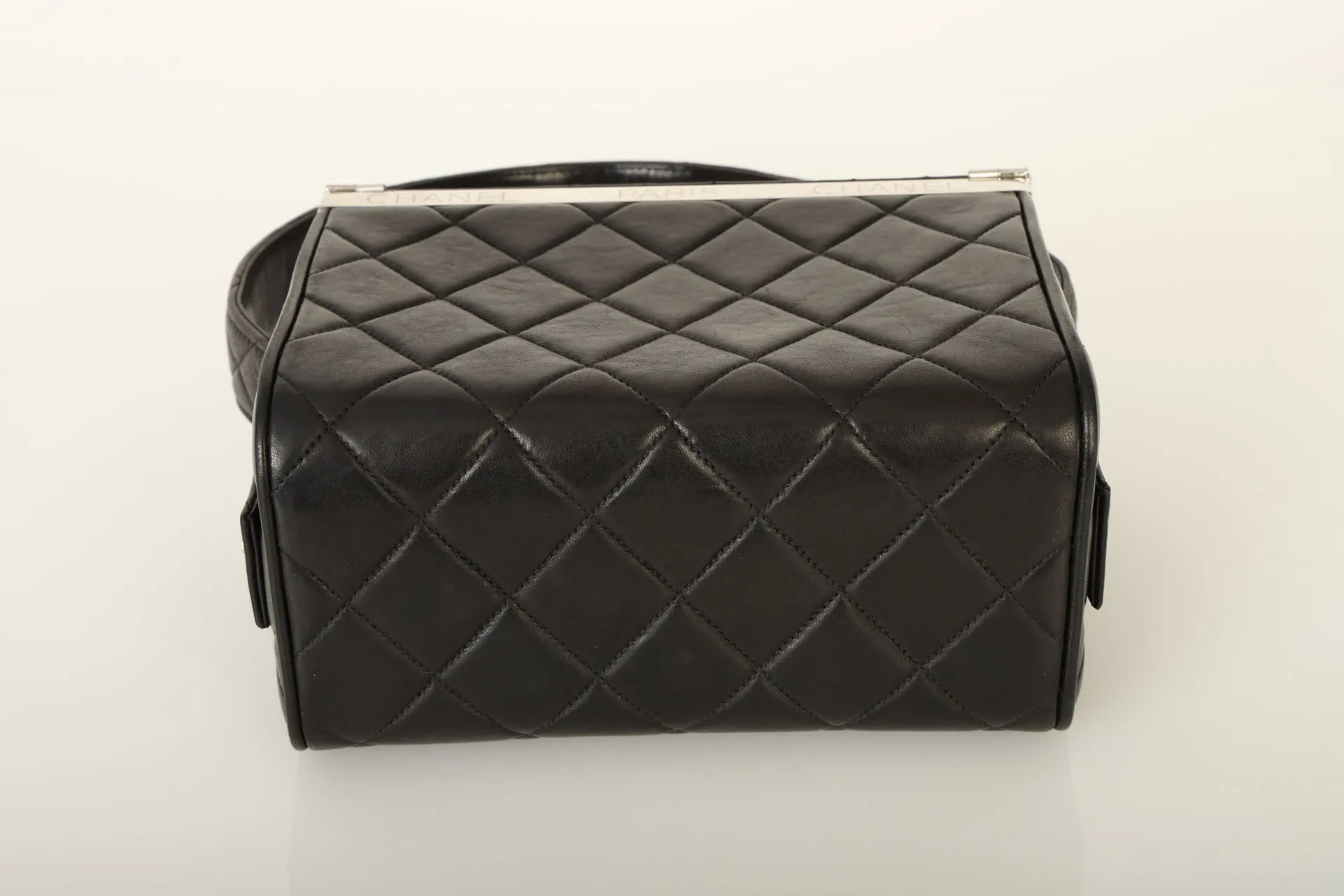 Chanel 1996 Lambskin Top Handle Vanity