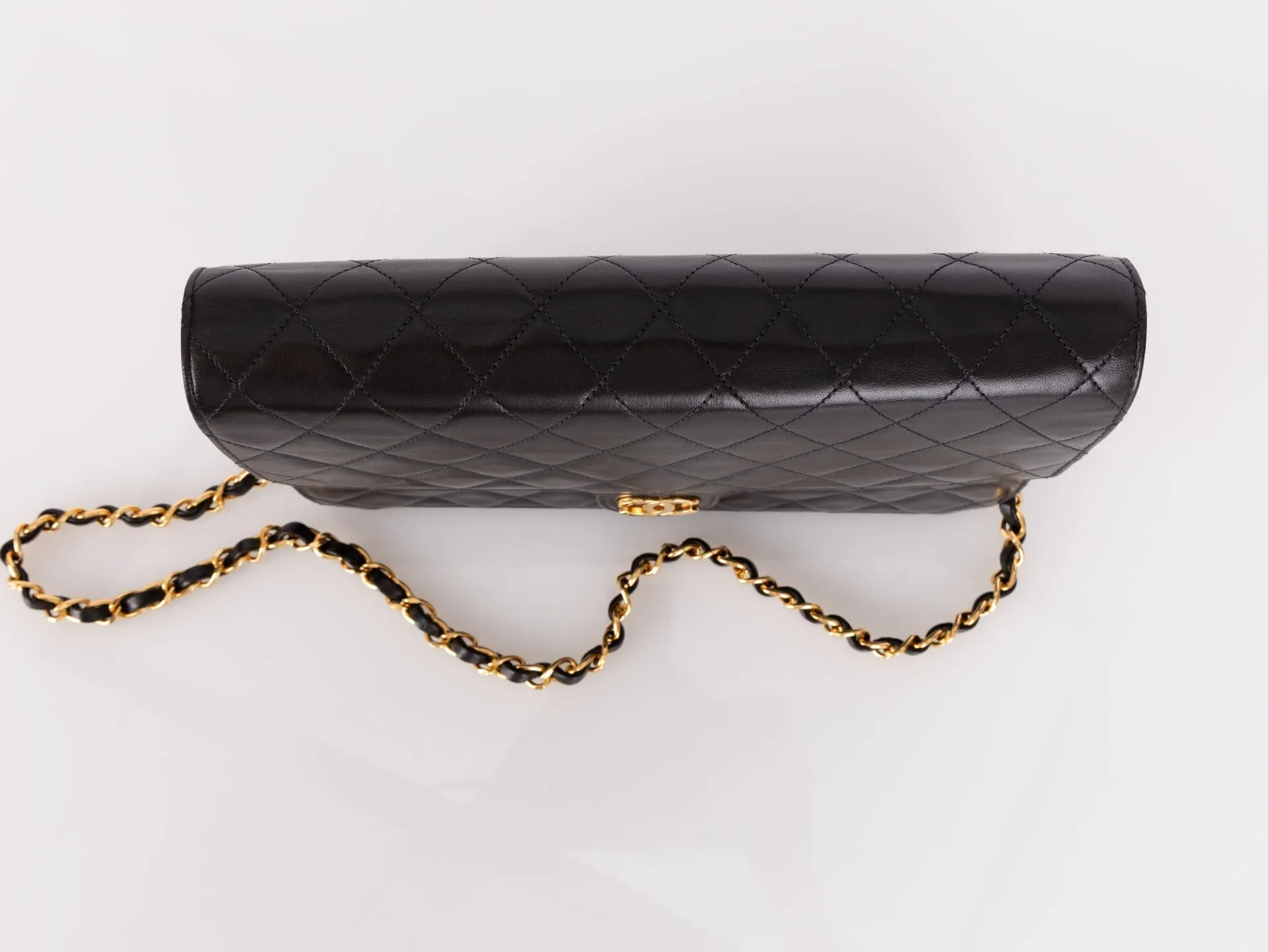 Chanel 1997 Lambskin Single Half Flap