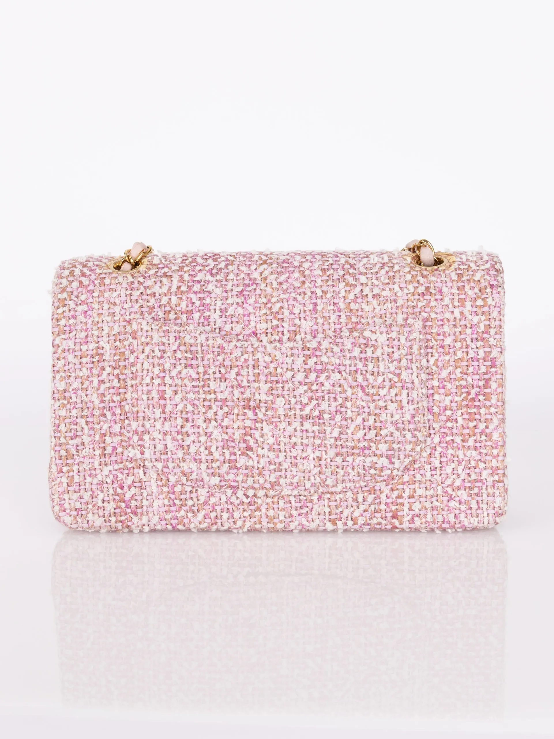 Chanel 2003 Tweed Medium Double Flap
