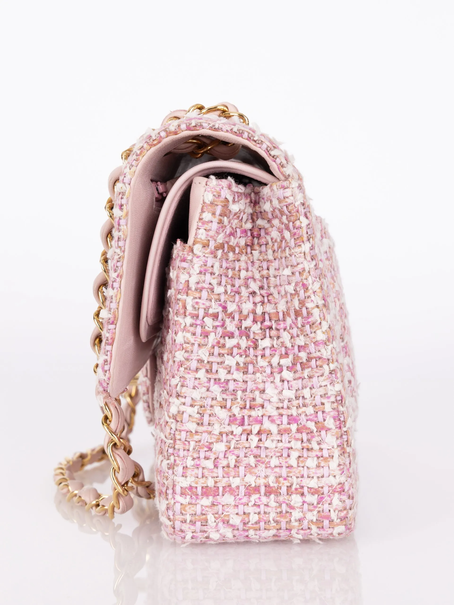 Chanel 2003 Tweed Medium Double Flap