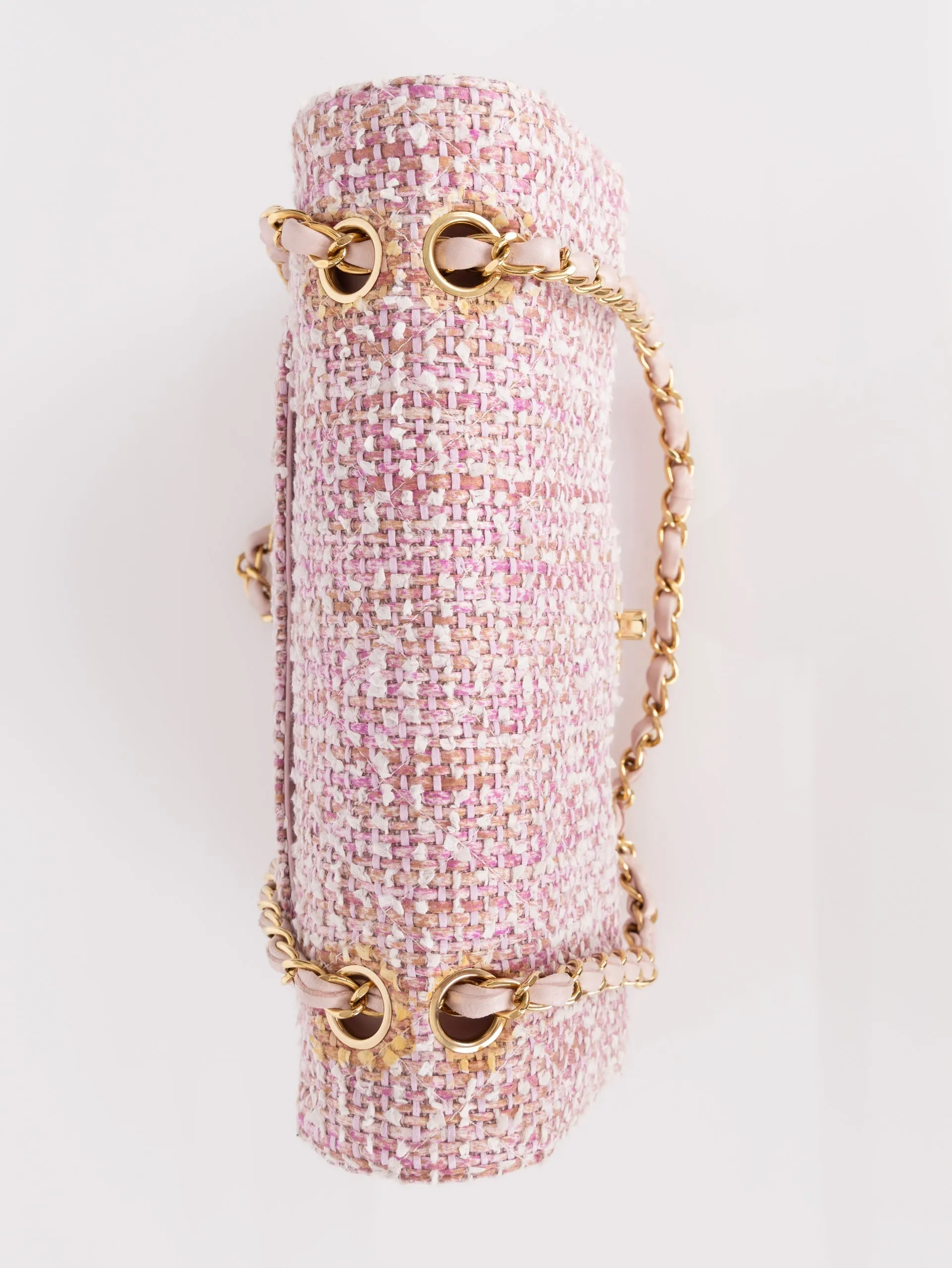 Chanel 2003 Tweed Medium Double Flap