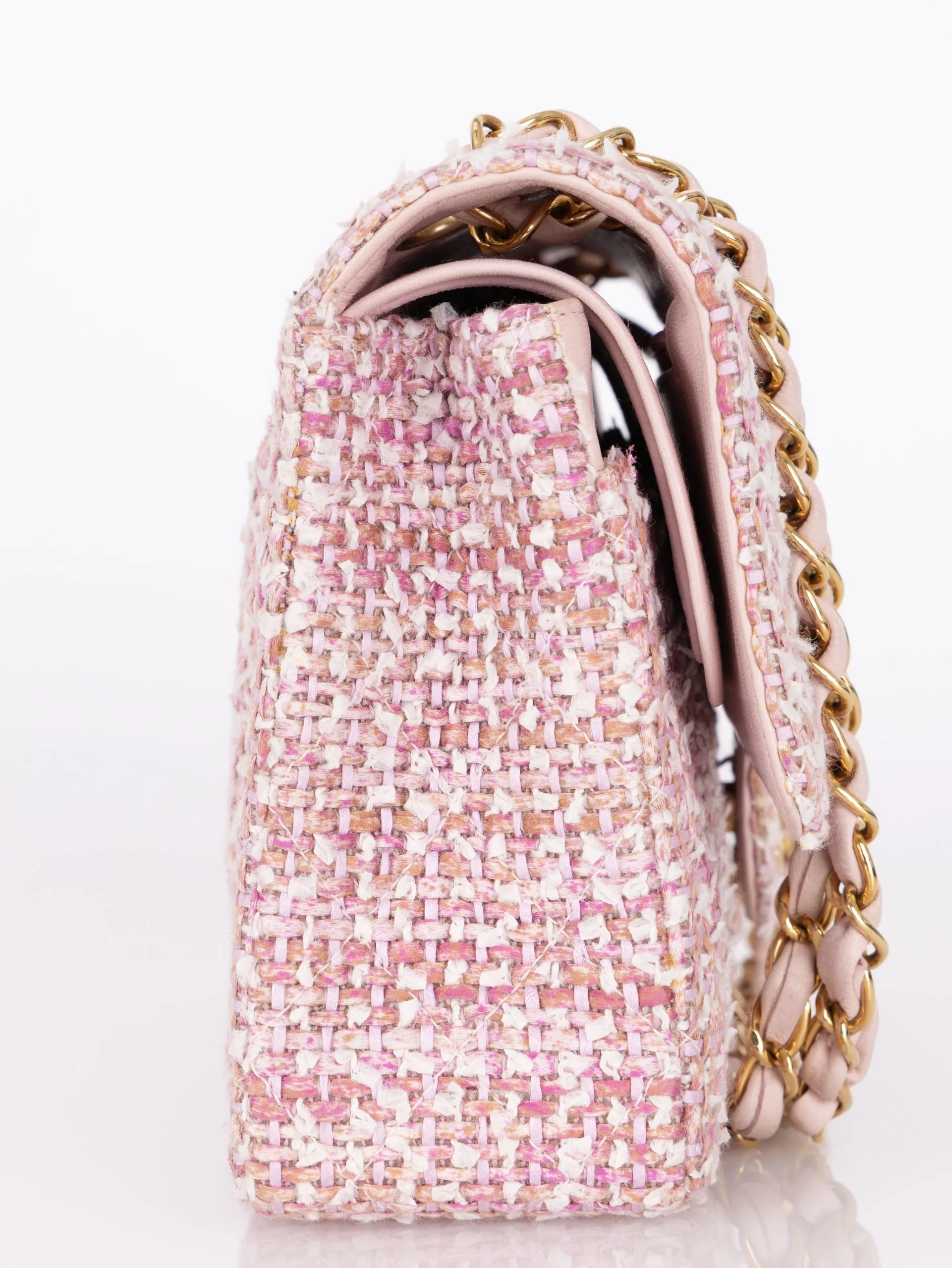 Chanel 2003 Tweed Medium Double Flap