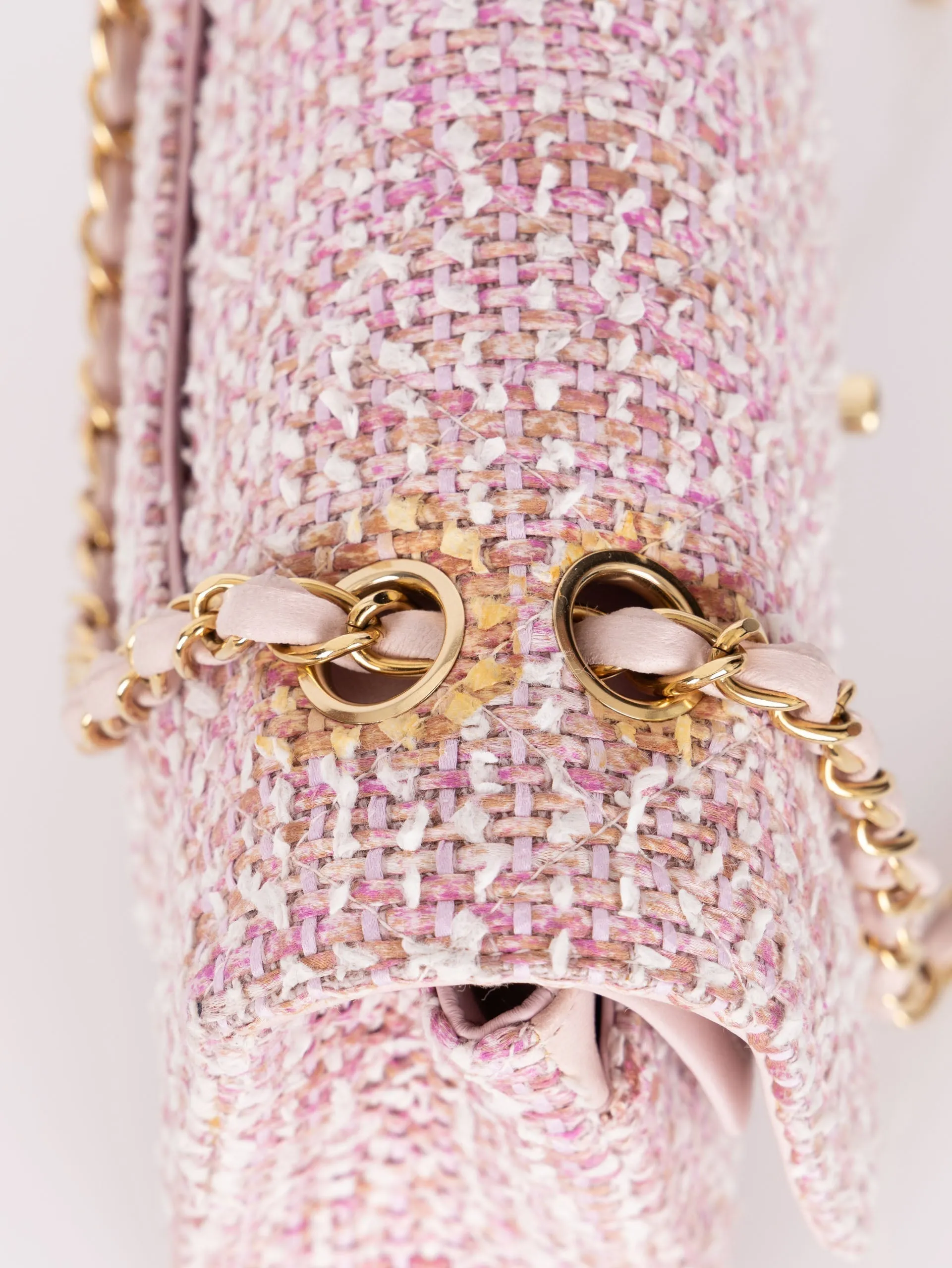 Chanel 2003 Tweed Medium Double Flap