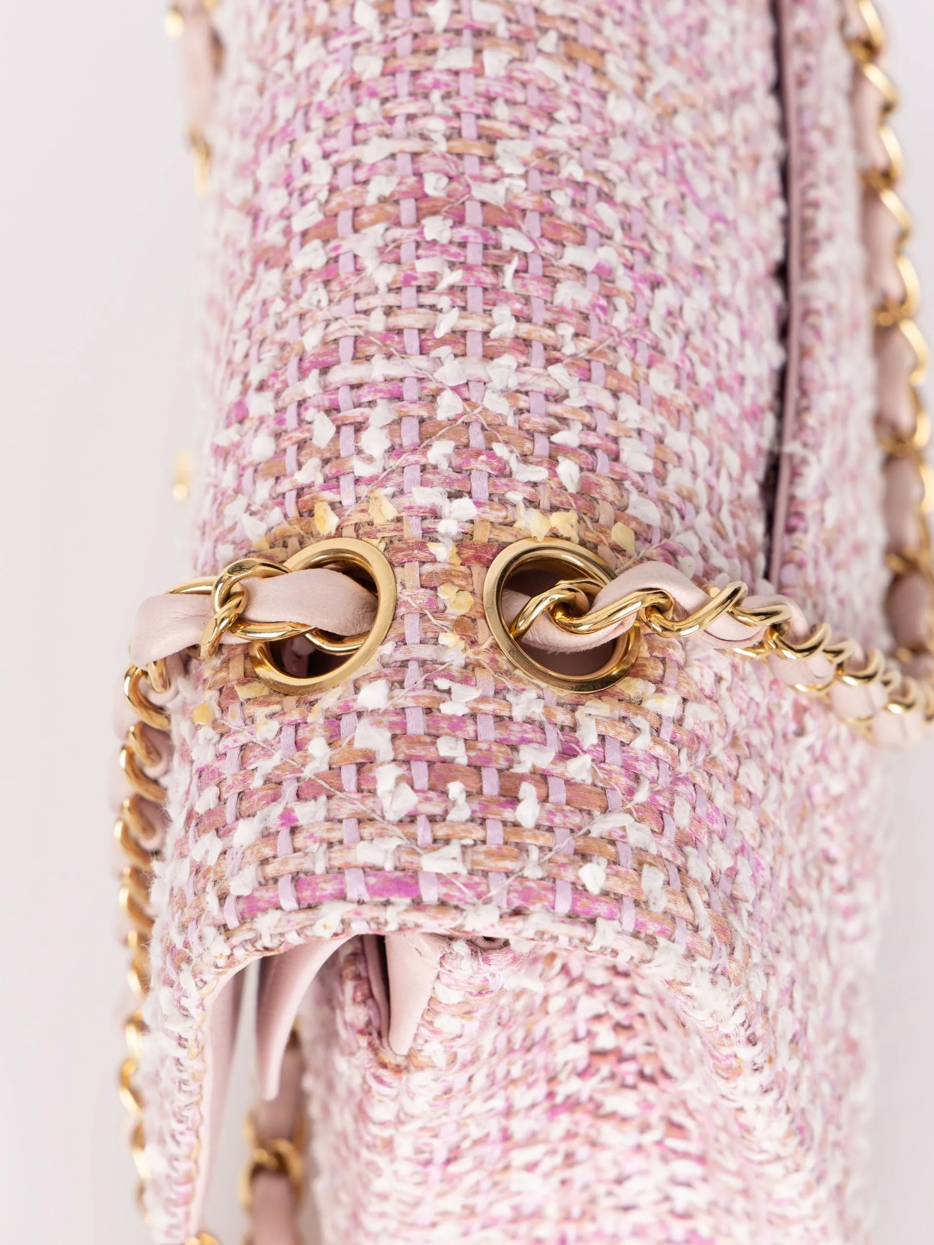 Chanel 2003 Tweed Medium Double Flap