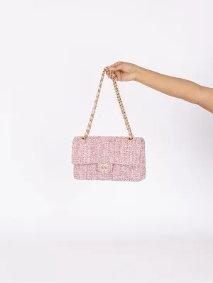 Chanel 2003 Tweed Medium Double Flap