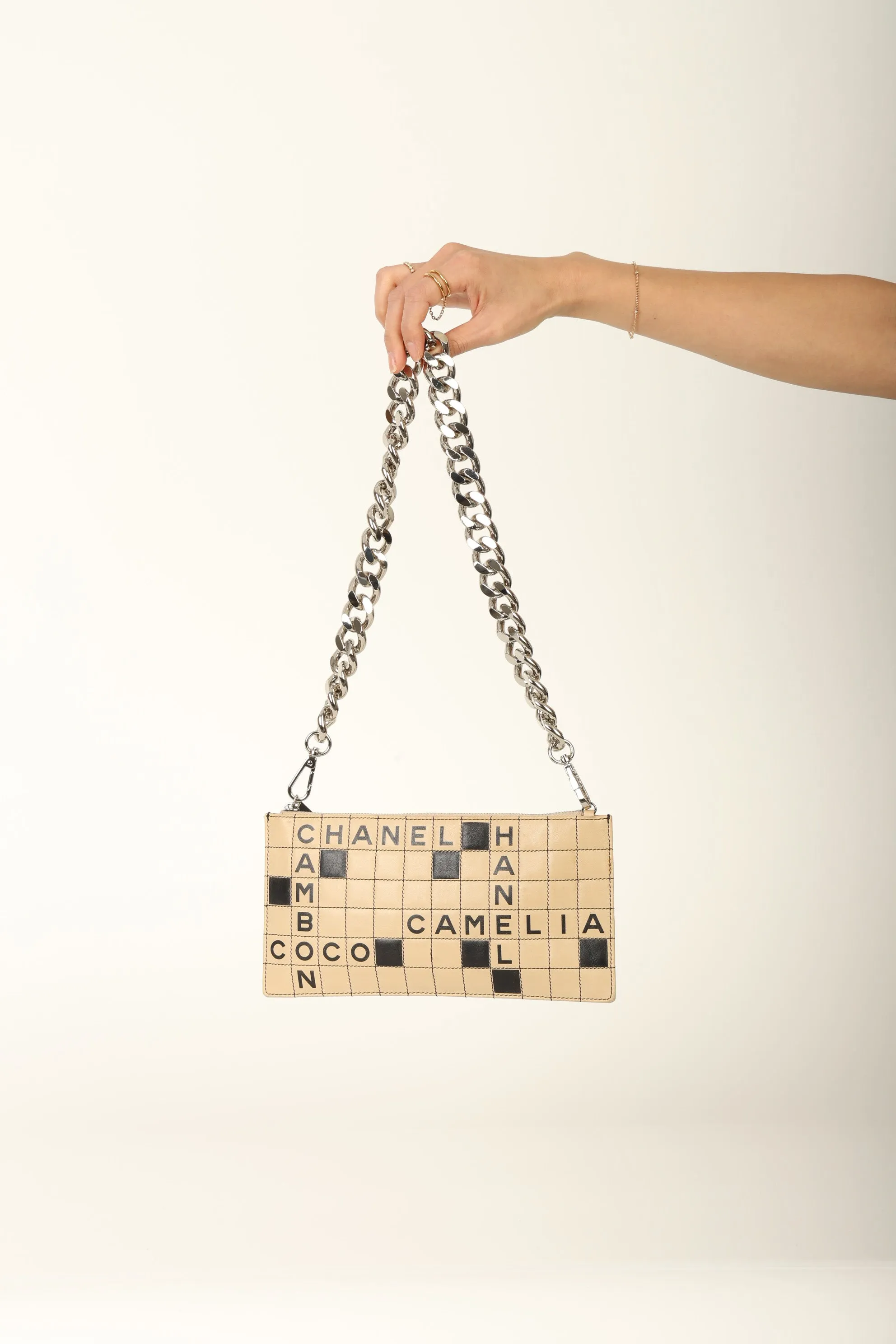 Chanel 2004 Crossword Pochette