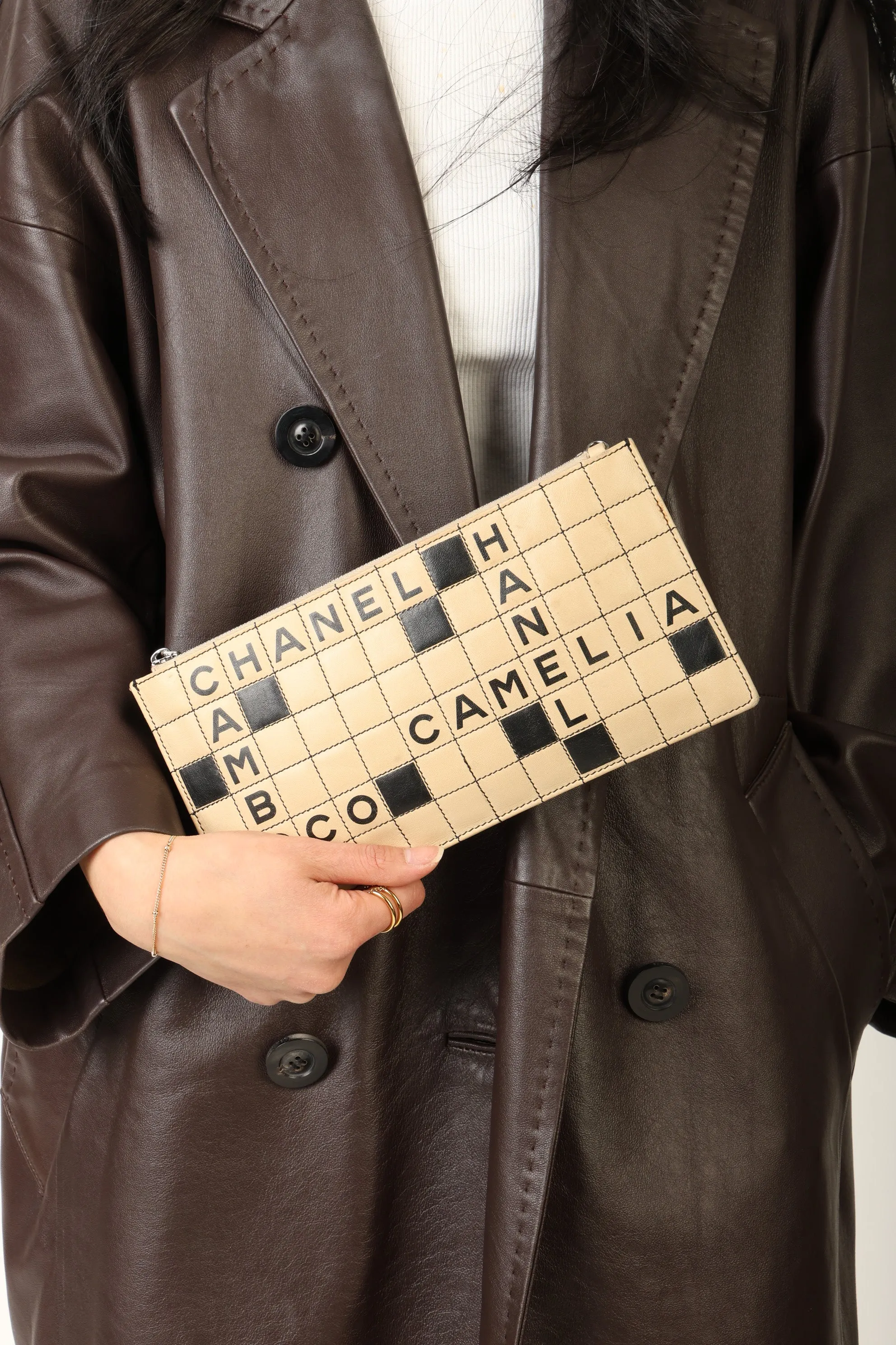 Chanel 2004 Crossword Pochette
