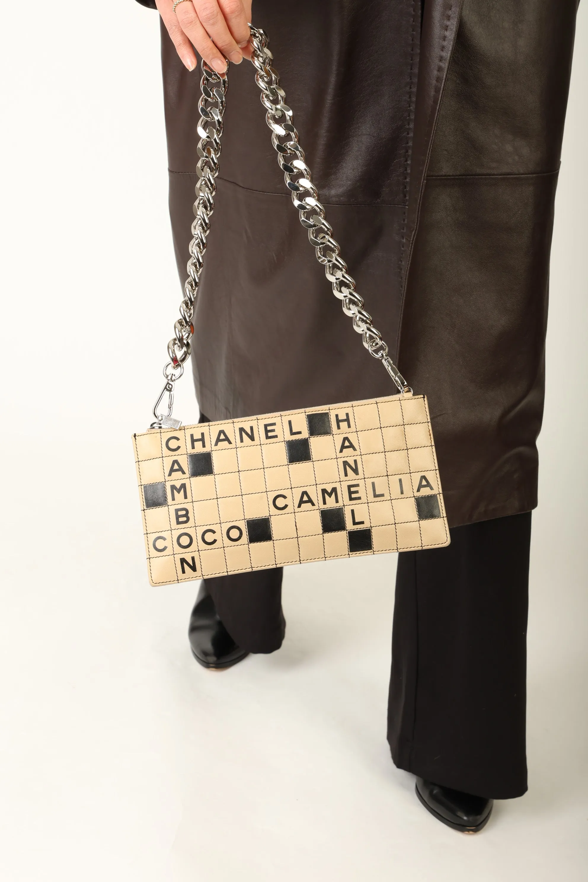 Chanel 2004 Crossword Pochette