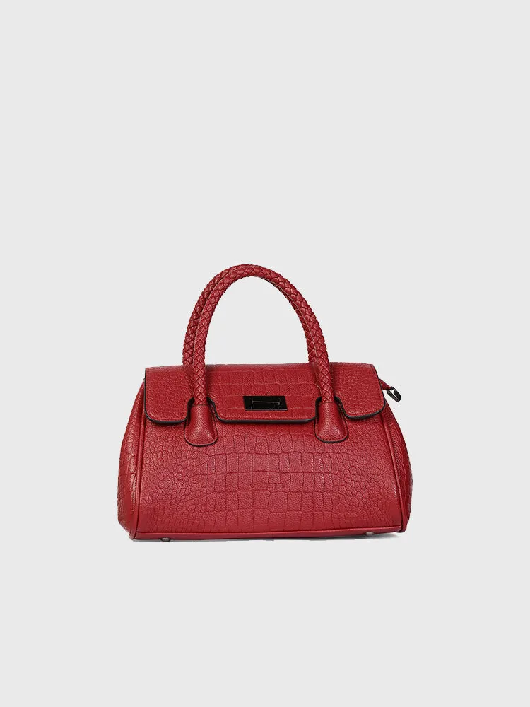 Crosbody Mini Bag (Pink)   Croxy Barrel Hand Bag (Burgundy)