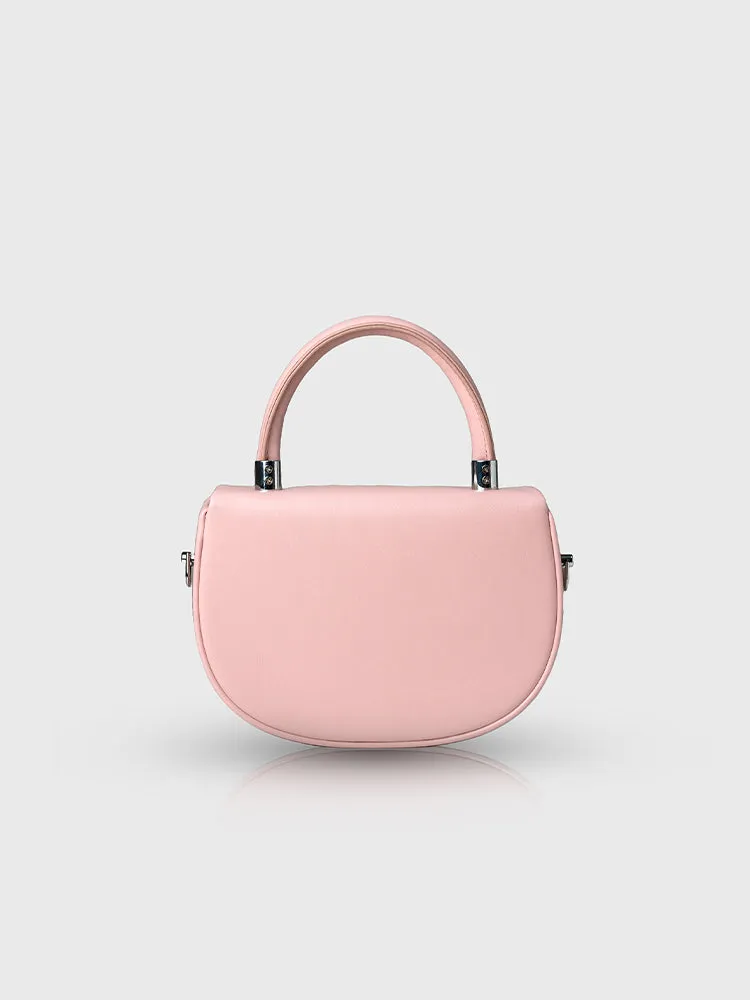 Crosbody Mini Bag (Pink)   Croxy Barrel Hand Bag (Burgundy)